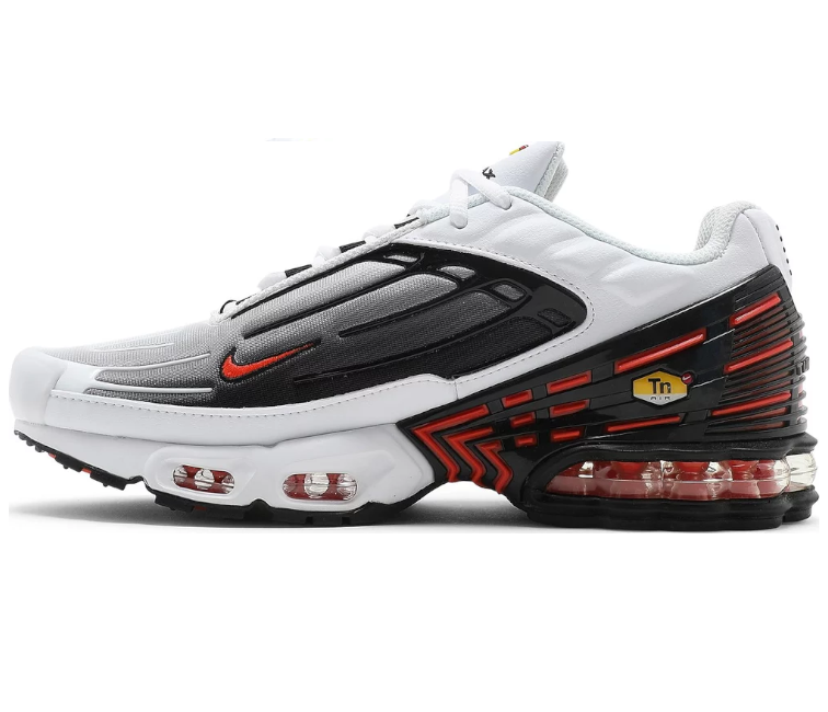 Image of Men's Nike Air Max Plus TN III (White/Team Orange)