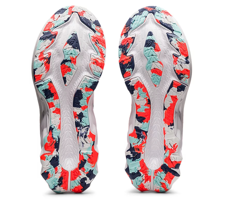 Image of Women's Asics Novablast 2 (White/Coral)
