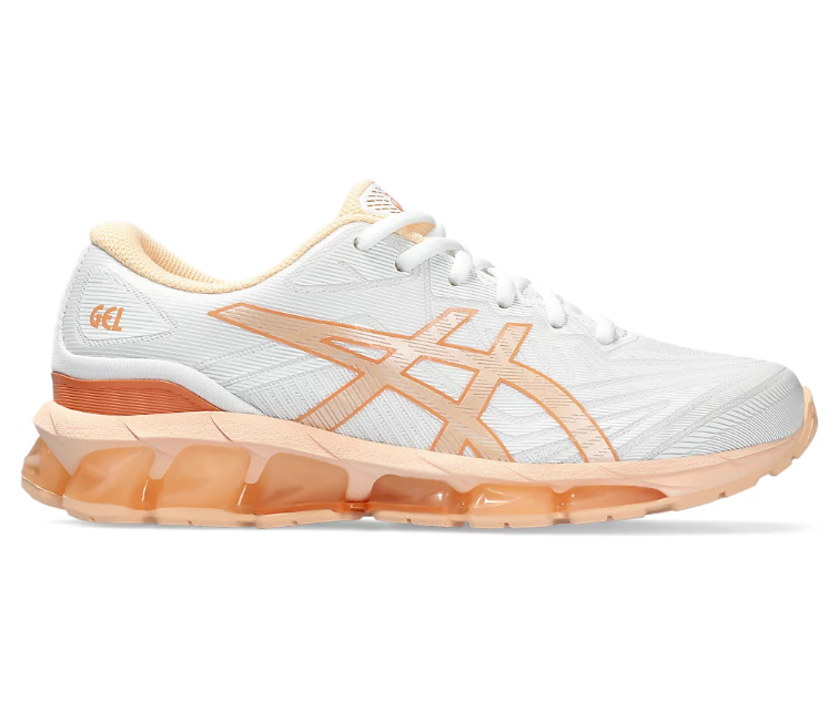 Image of Women’s Asics Gel-Quantum 360 7 (White/Apricot Crush)