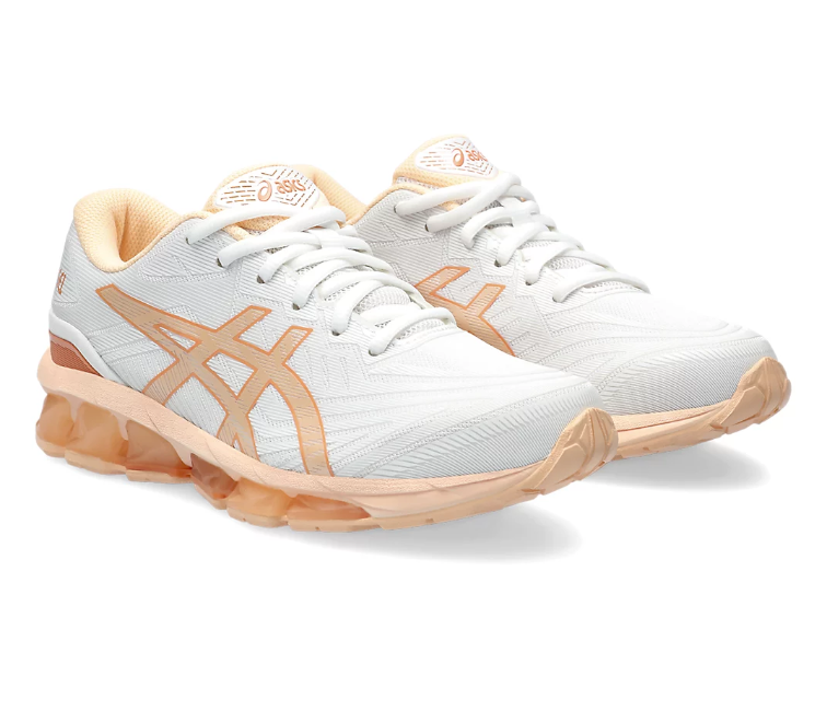Image of Women’s Asics Gel-Quantum 360 7 (White/Apricot Crush)
