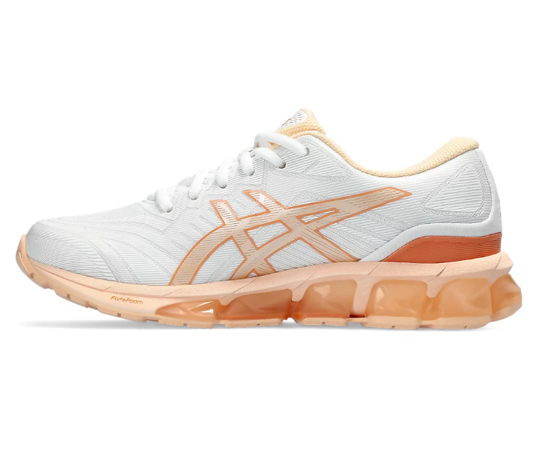 Image of Women’s Asics Gel-Quantum 360 7 (White/Apricot Crush)