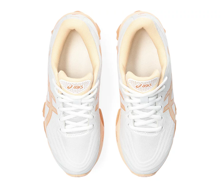 Image of Women’s Asics Gel-Quantum 360 7 (White/Apricot Crush)