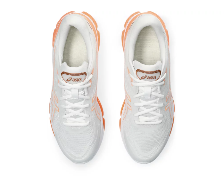 Image of Women's Asics Gel-Quantum 360 8 (White/Bright Sunstone)