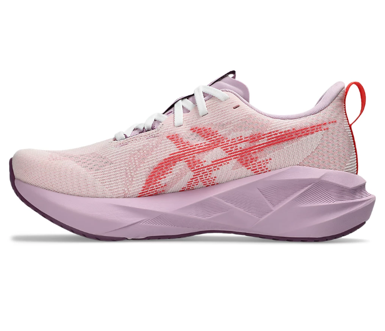 Image of Women's Asics Novablast 5 (White/Coral Reef)