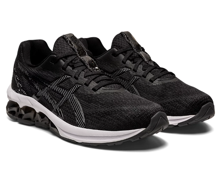 Image of Women's Asics Gel-Quantum 180 7 (Black/White)