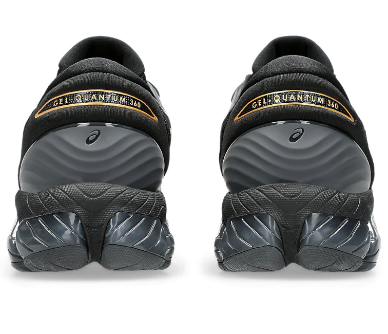 Image of Men's Asics Gel-Quantum 360 8 (Black/Pure Gold)
