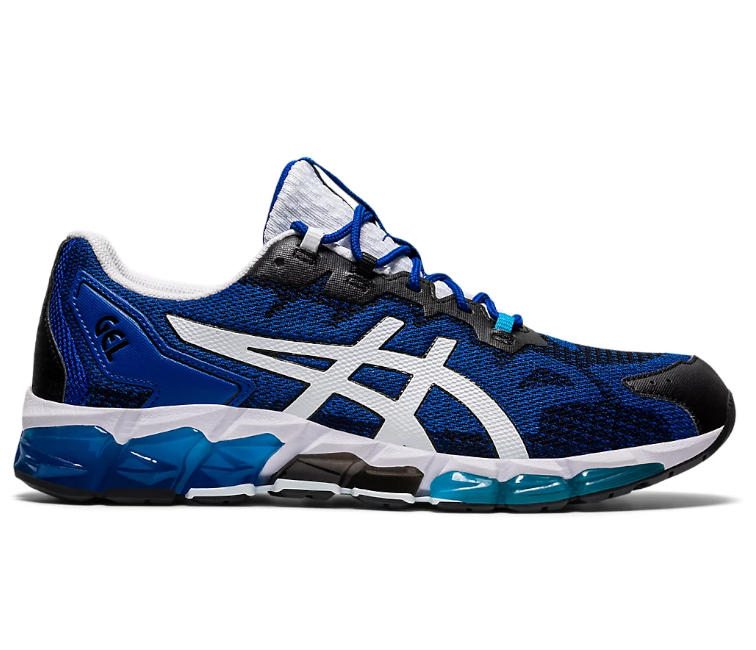 Image of Men's Asics Gel-Quantum 360 6 (Black/Blue/White)