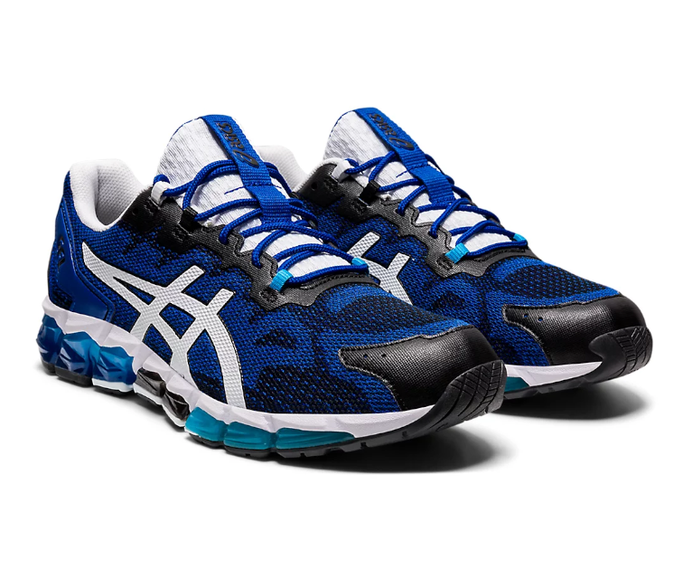 Image of Men's Asics Gel-Quantum 360 6 (Black/Blue/White)