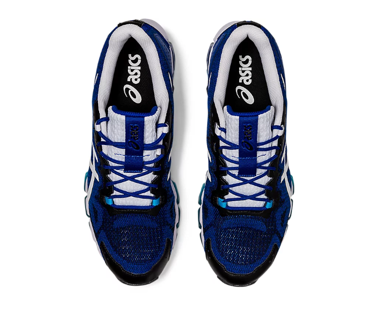 Image of Men's Asics Gel-Quantum 360 6 (Black/Blue/White)