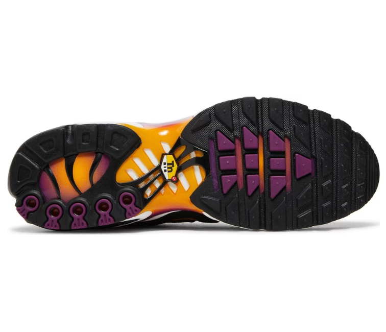 Image of Men's Nike Air Max Plus TN (Black/Gold-Purple)