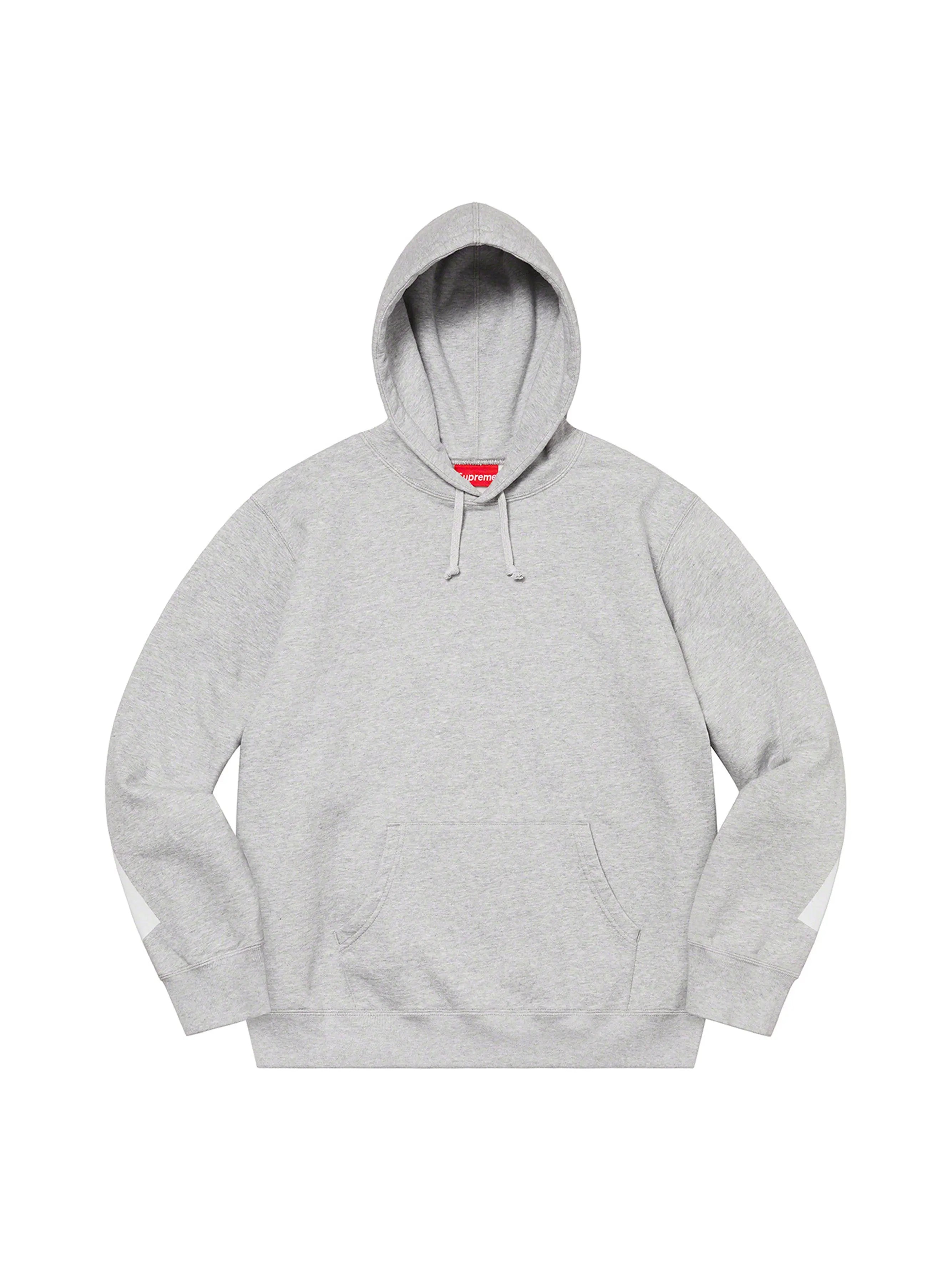 Image of Supreme Big Logo Hooded Sweatshirt Heather Grey in Auckland, New Zealand - Shop name