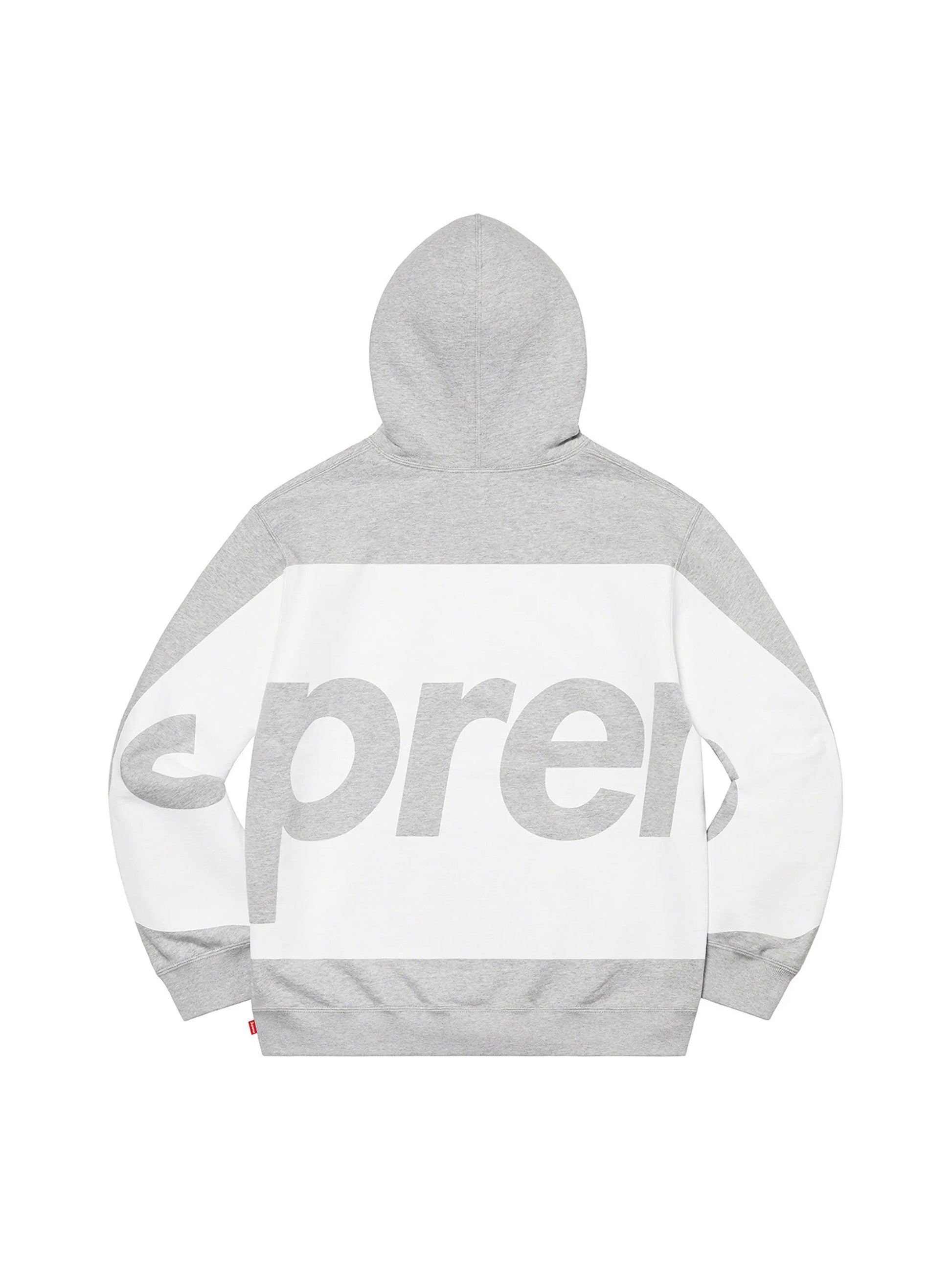 Supreme Big Logo Hooded Sweatshirt Heather Grey in Auckland, New Zealand - Shop name