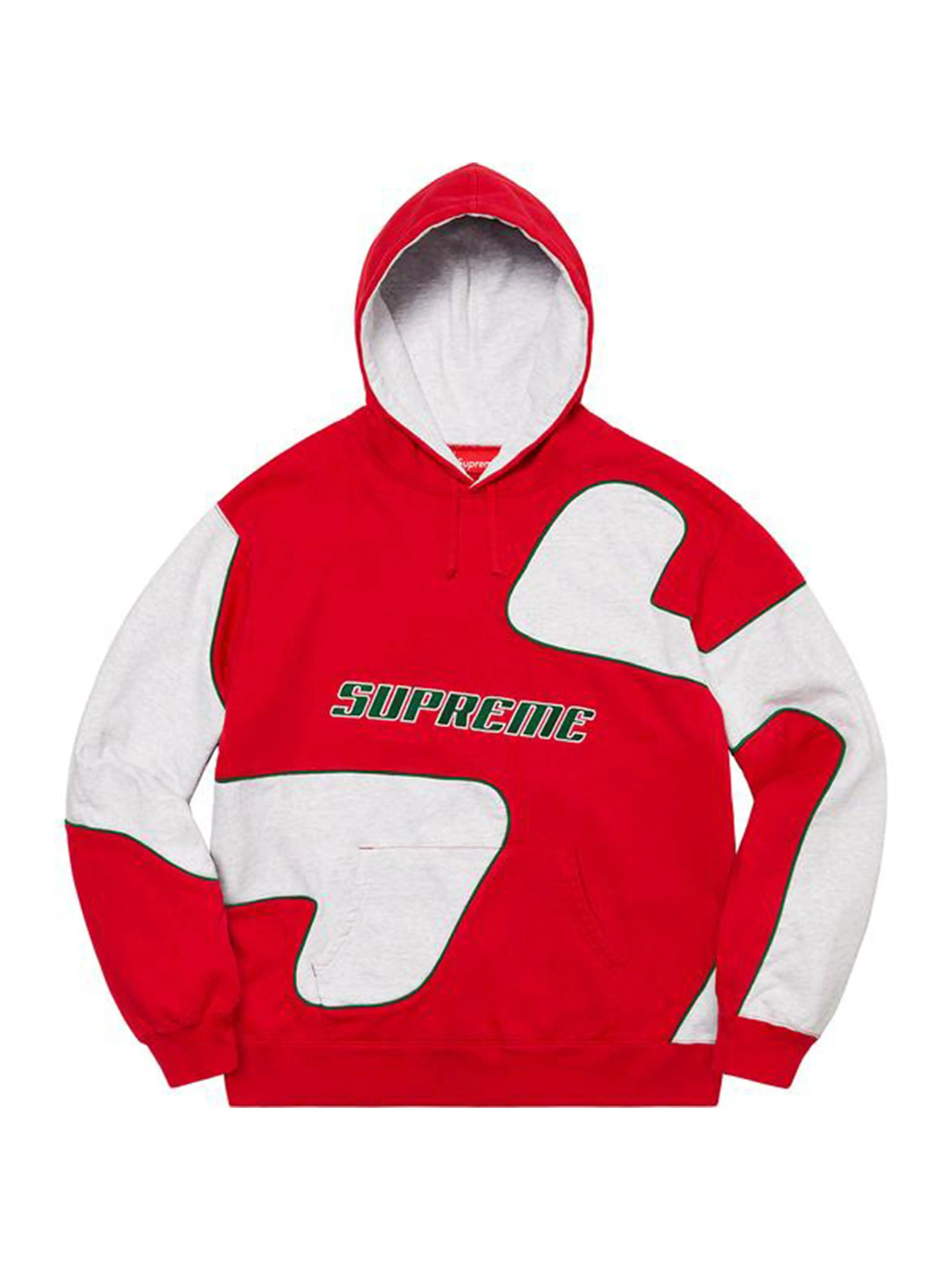 Image of Supreme Big S Hoodie Red [FW20] Supreme