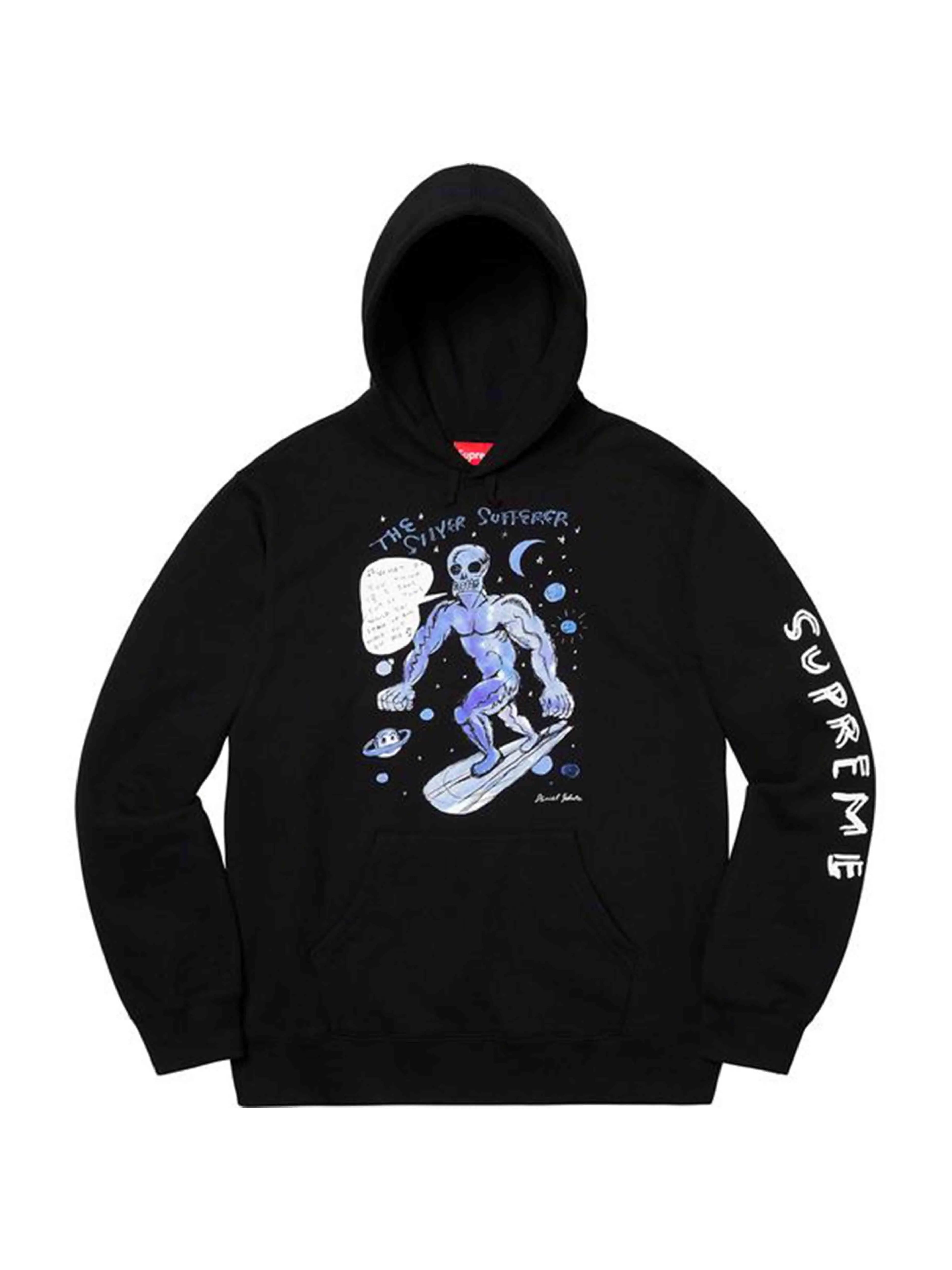 Image of Supreme Daniel Johnston Hoodie Black [SS20] Supreme