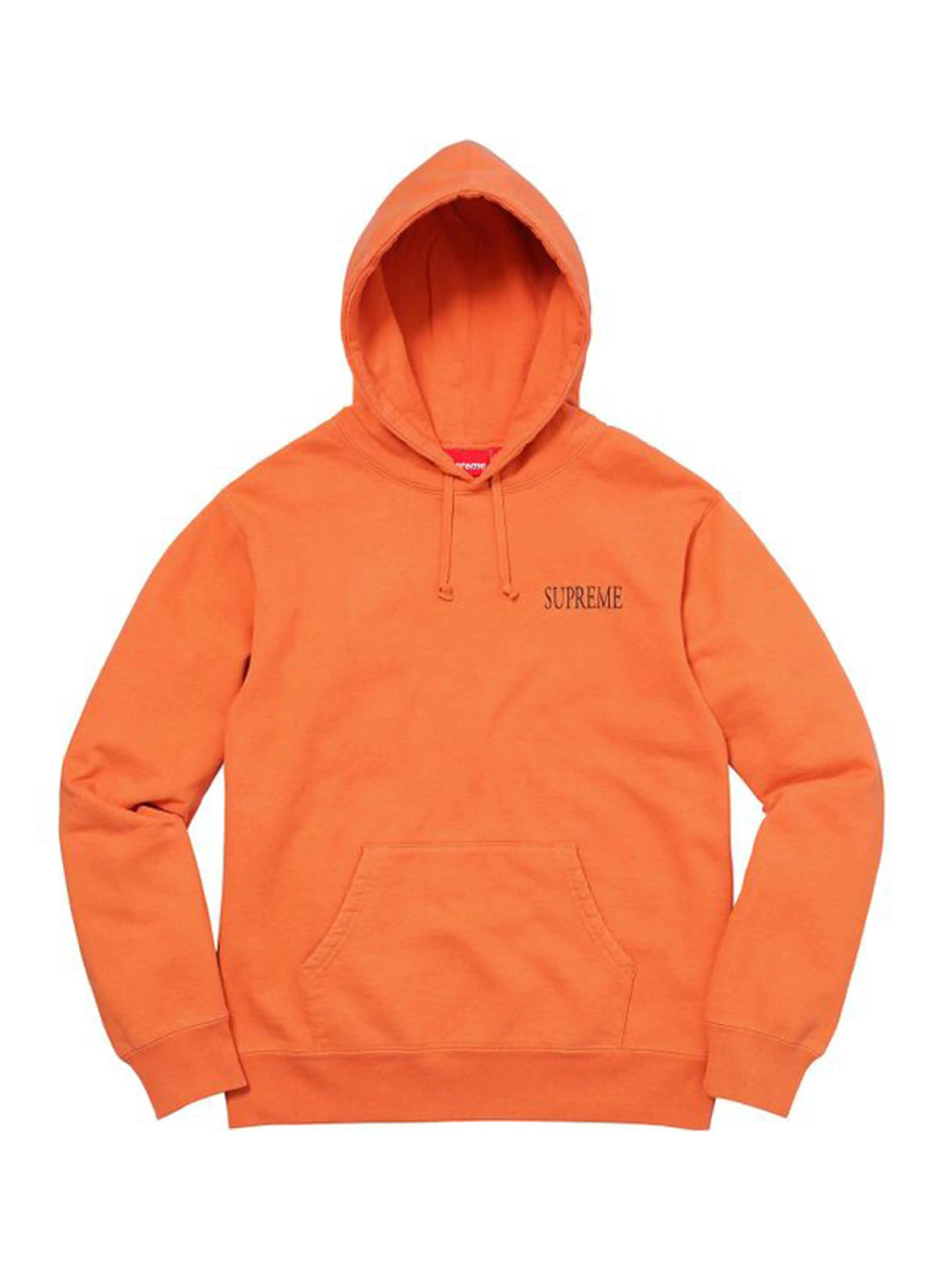 Image of Supreme Decline Hoodie Bright Orange [FW17] Prior