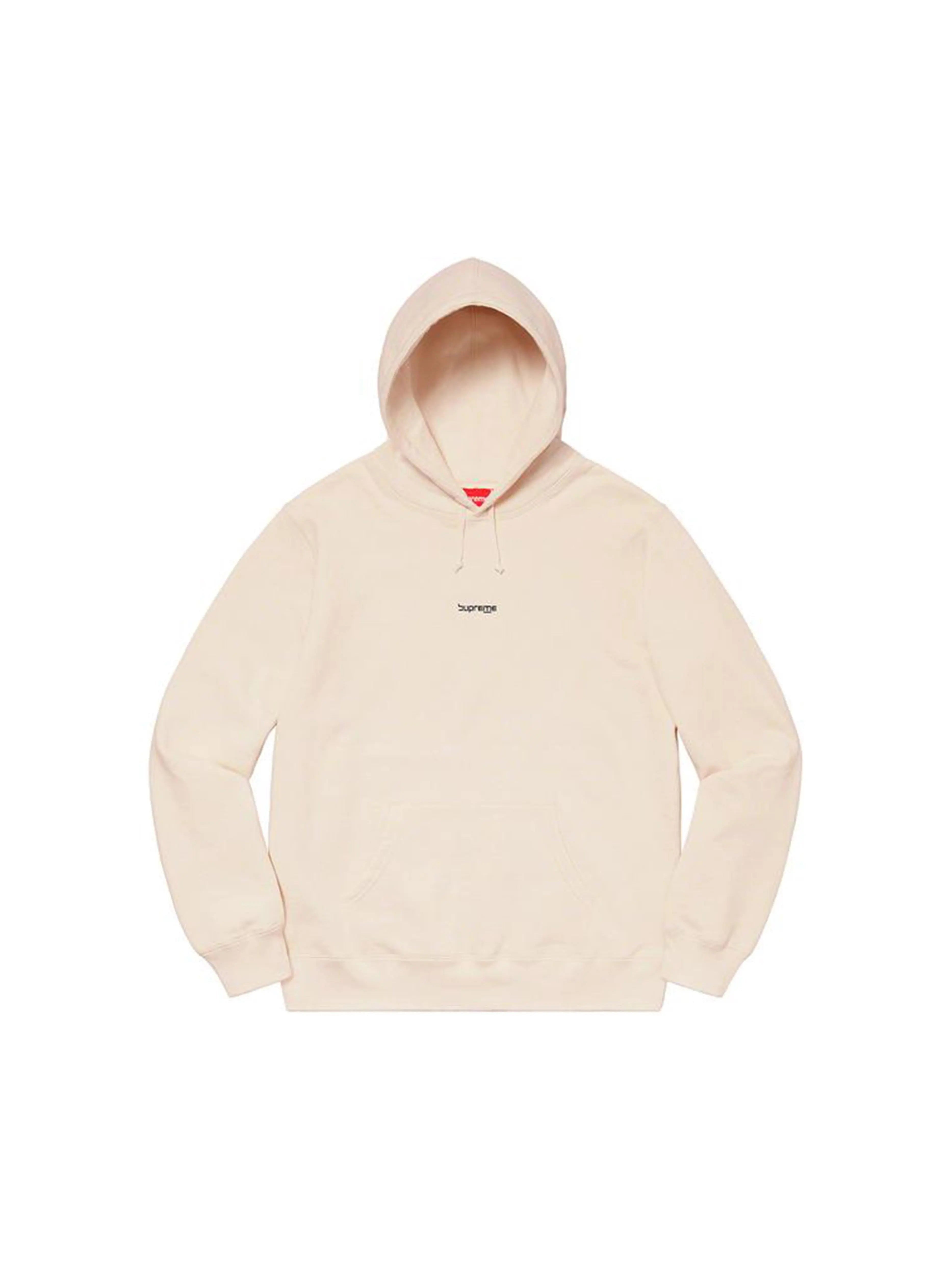 Image of Supreme Digital Logo Hoodie Natural [SS20] Supreme