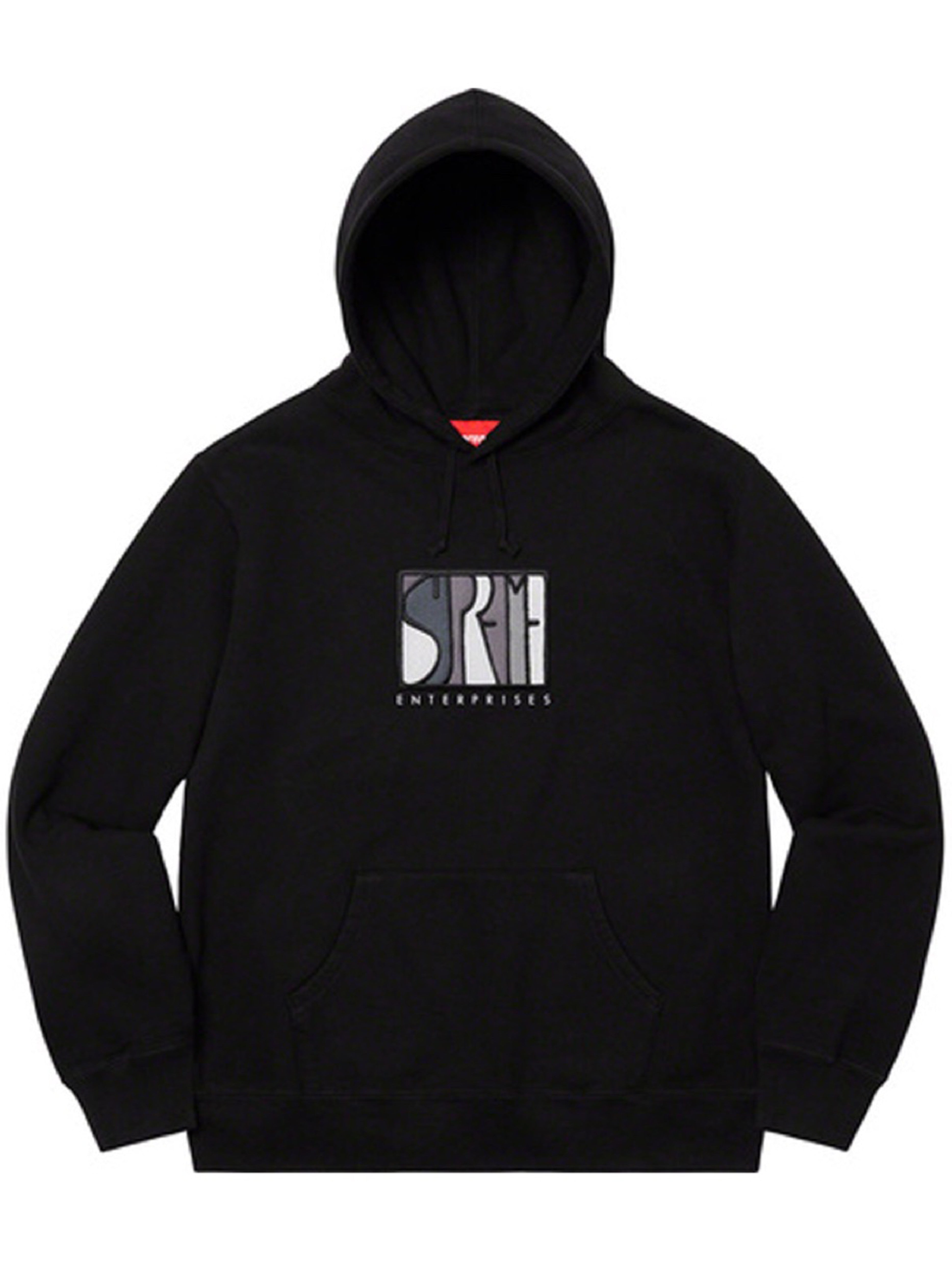 Image of Supreme Enterprises Hoodie Black [FW20] Prior