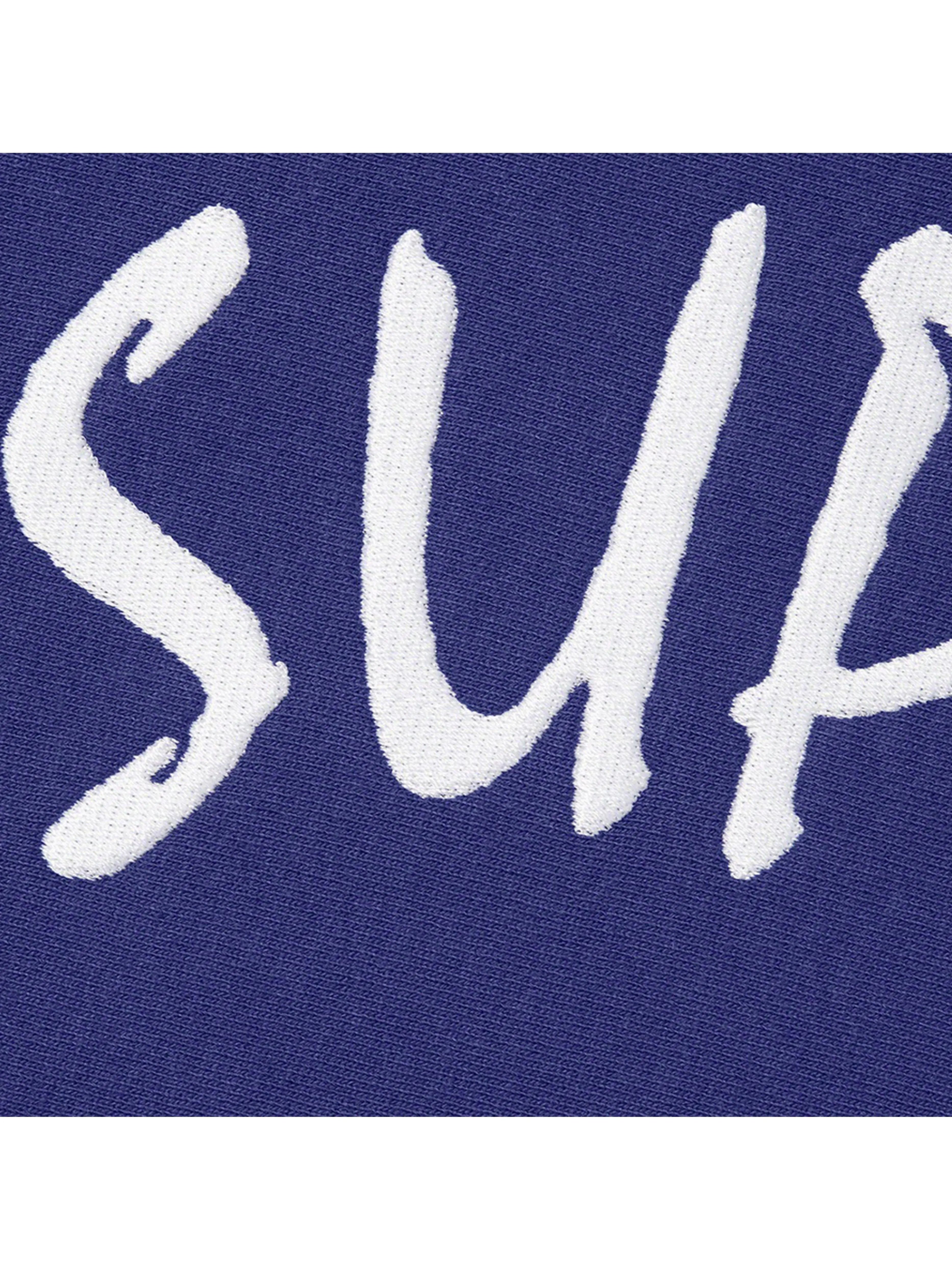 Image of Supreme FTP Arc Hoodie Washed Navy [SS21] Prior