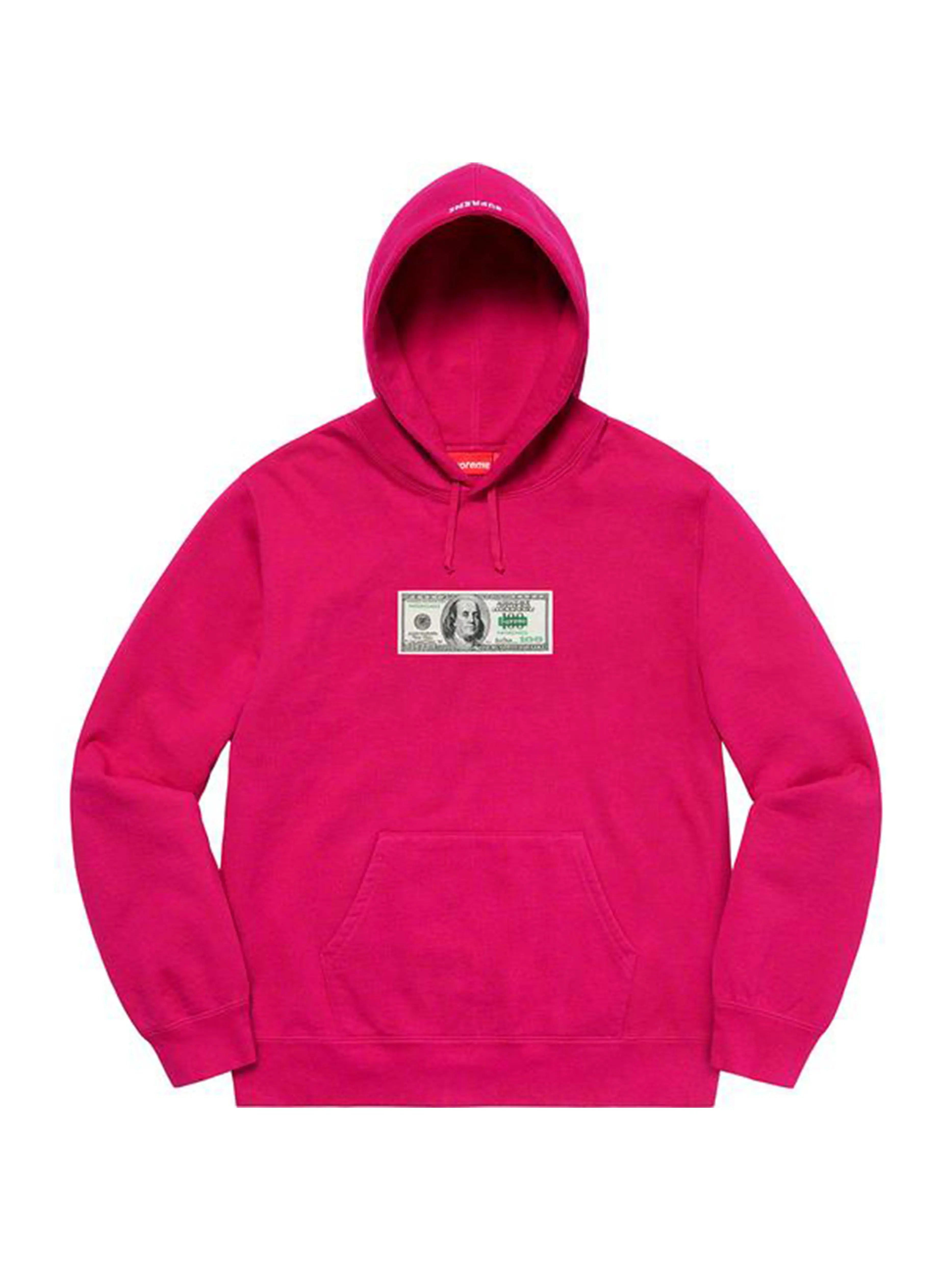 Image of Supreme Franklin Hoodie [FW20] Fuchsia Supreme