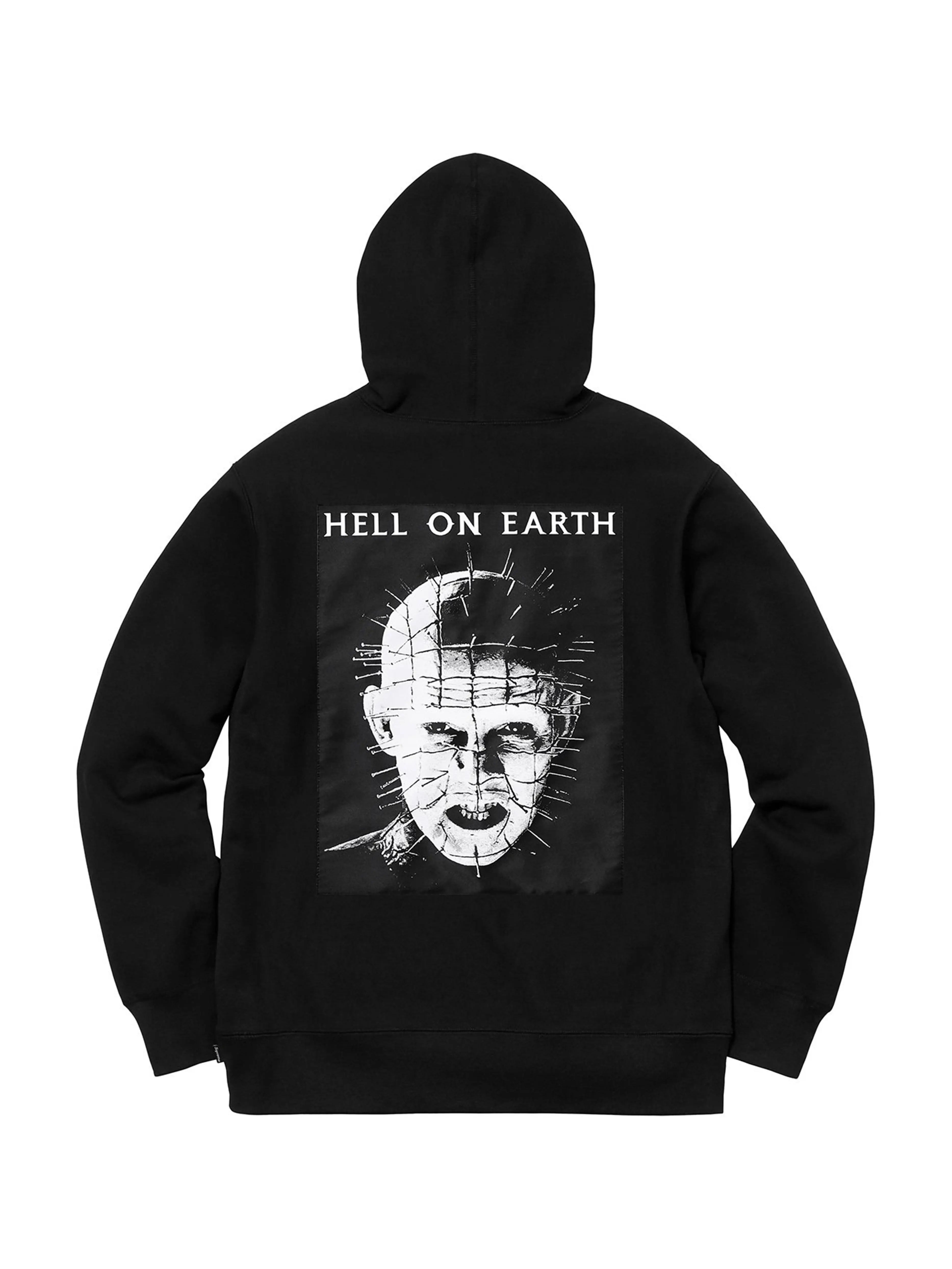 Image of Supreme Hellraiser Pinhead Zip Up Hoodie black [SS18] [USED] Prior