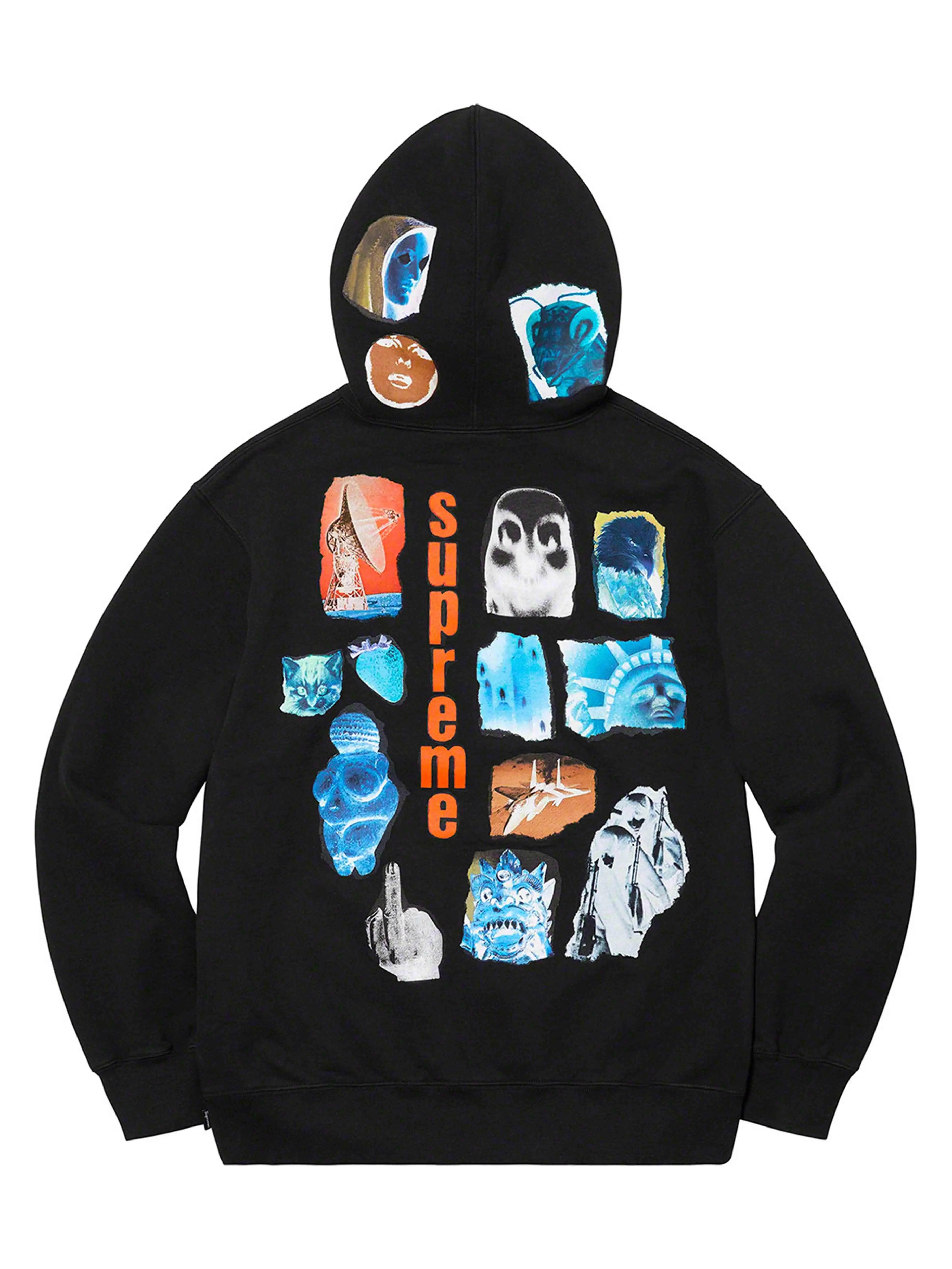 Image of Supreme Invert Hoodie Black [SS21] Prior