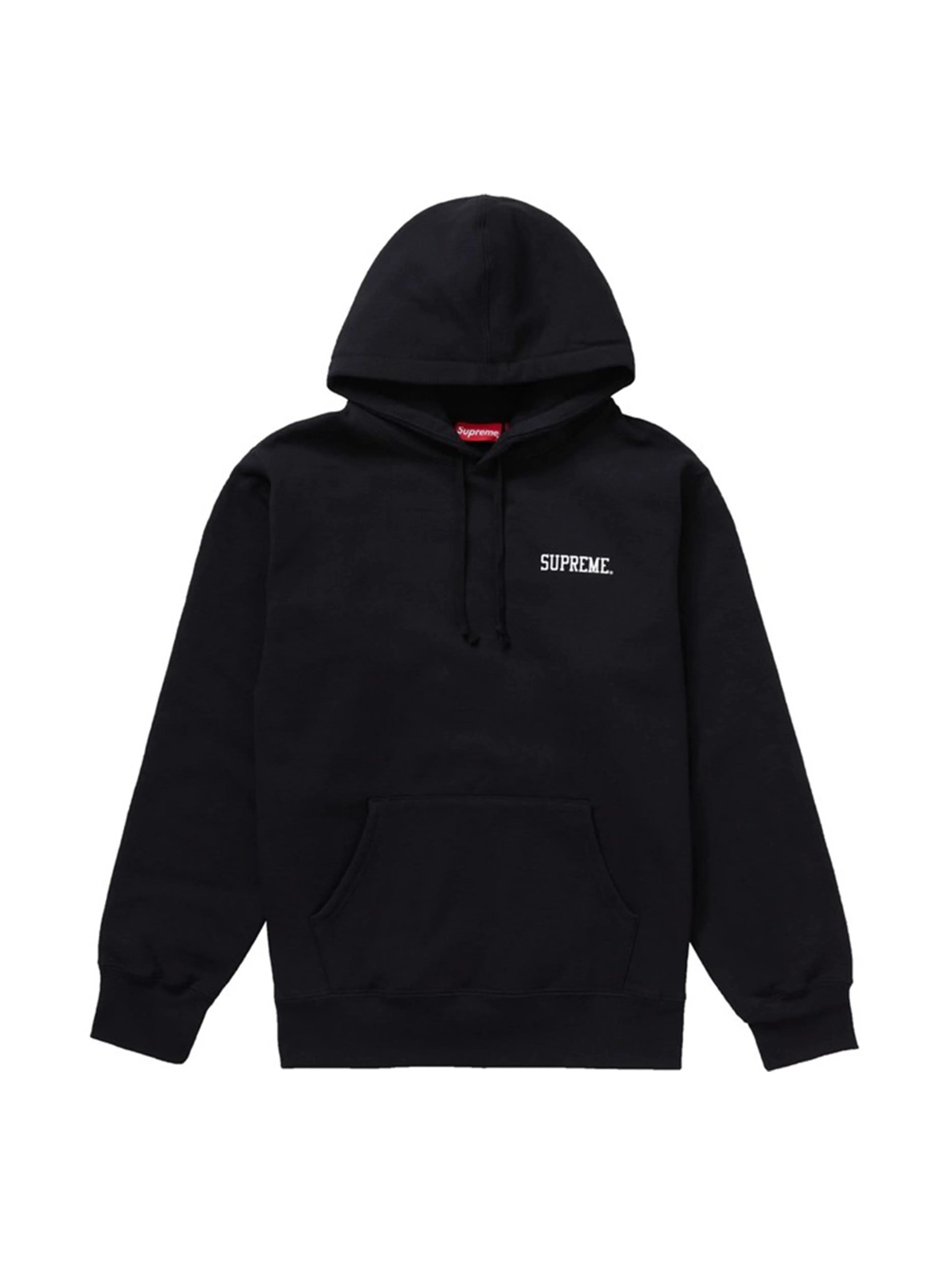 Image of Supreme Joel-Peter Witkin Sanitarium Hoodie Black [FW20] Supreme