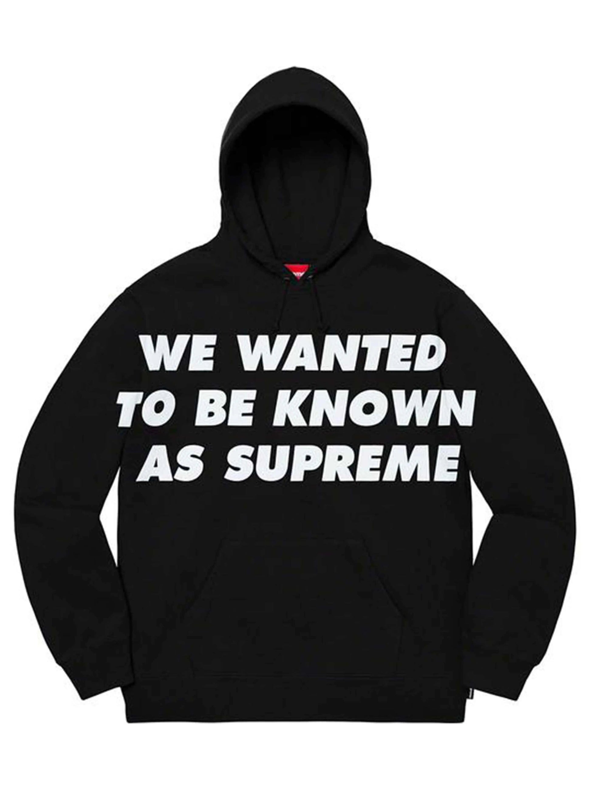 Supreme Known As Hoodie Black [SS20] Prior