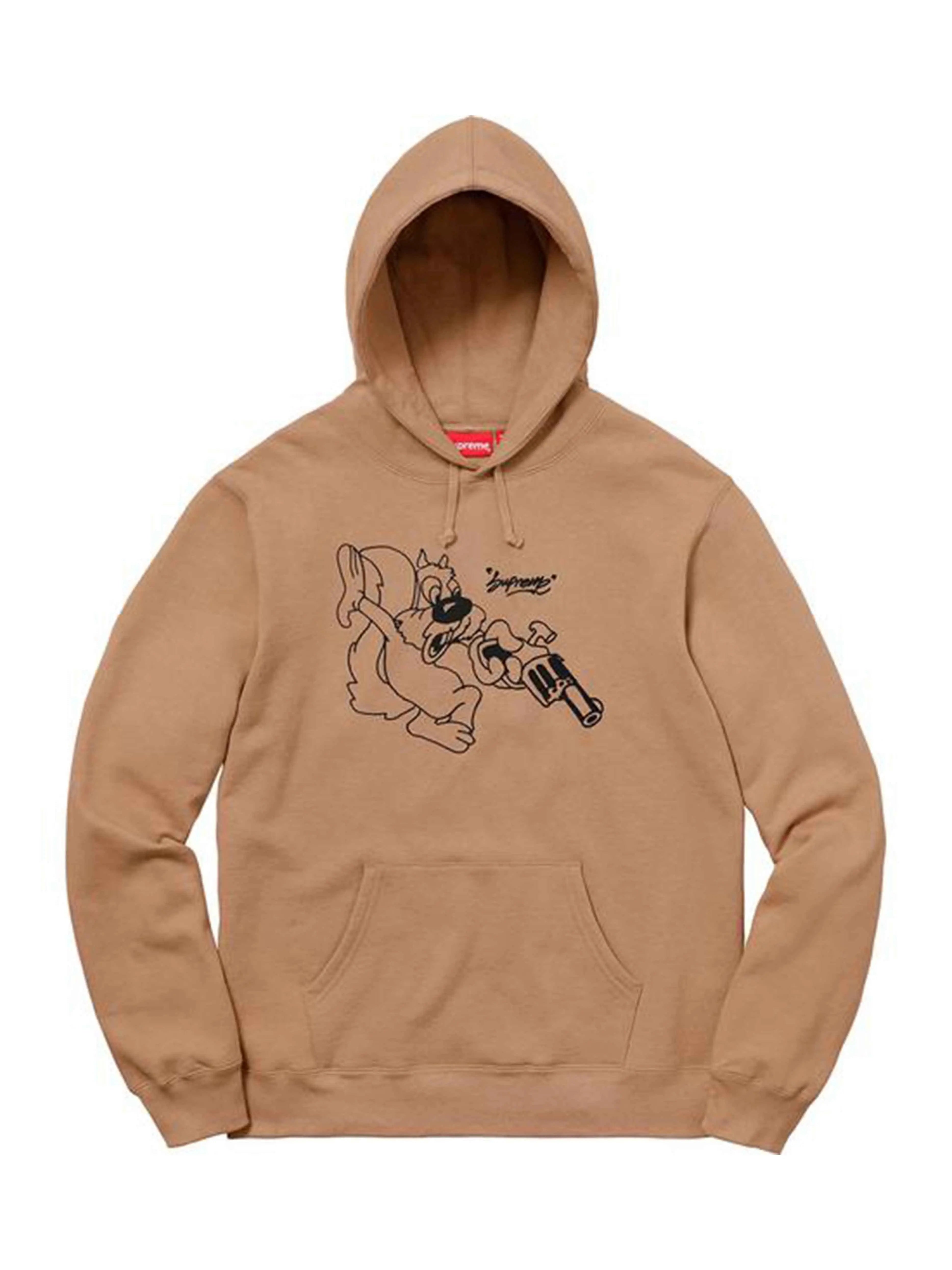 Image of Supreme Lee Hoodie Light Brown [SS18] Supreme