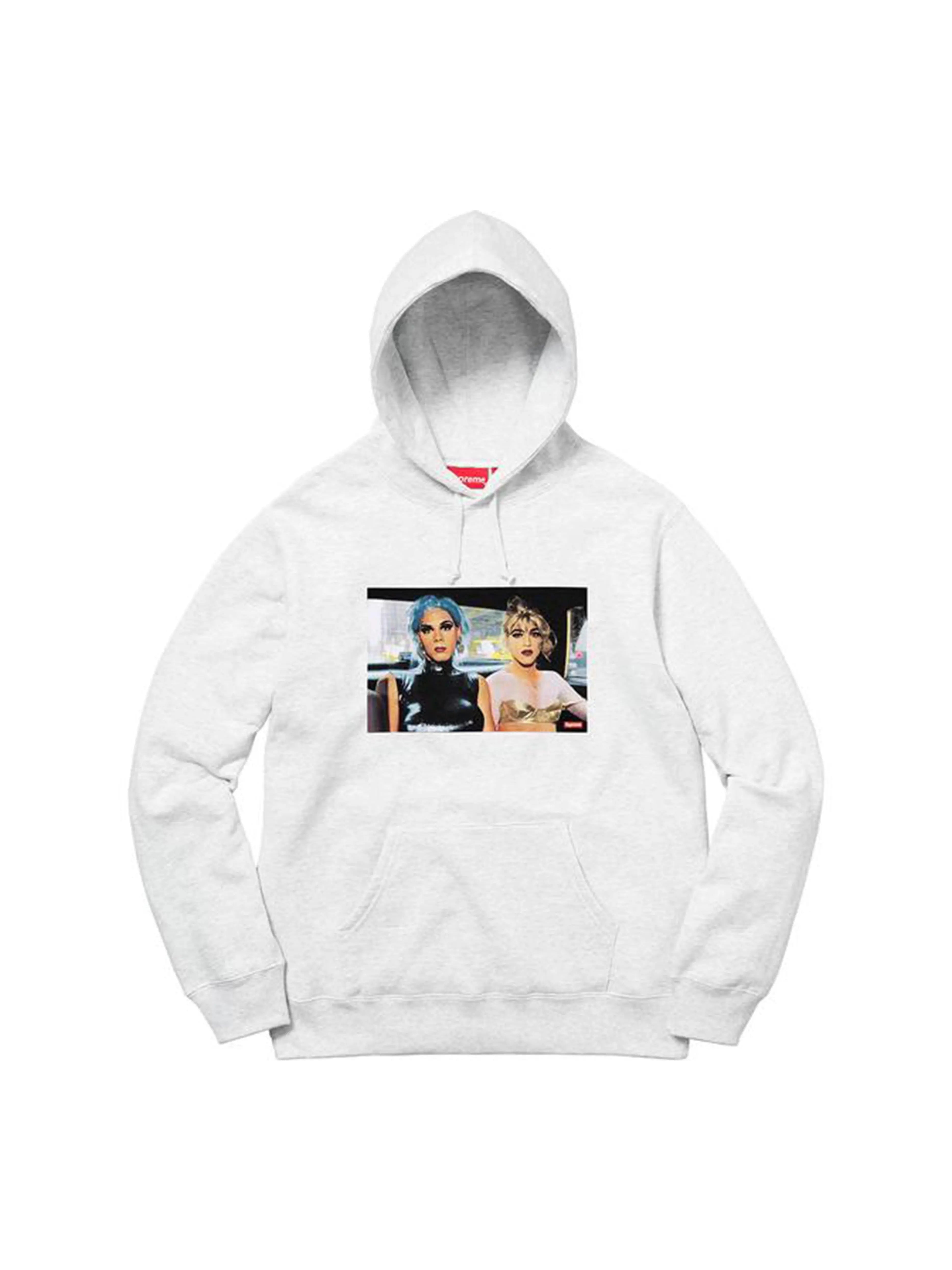 Supreme Nan Goldin Hoodie Ash Grey [SS18] Supreme