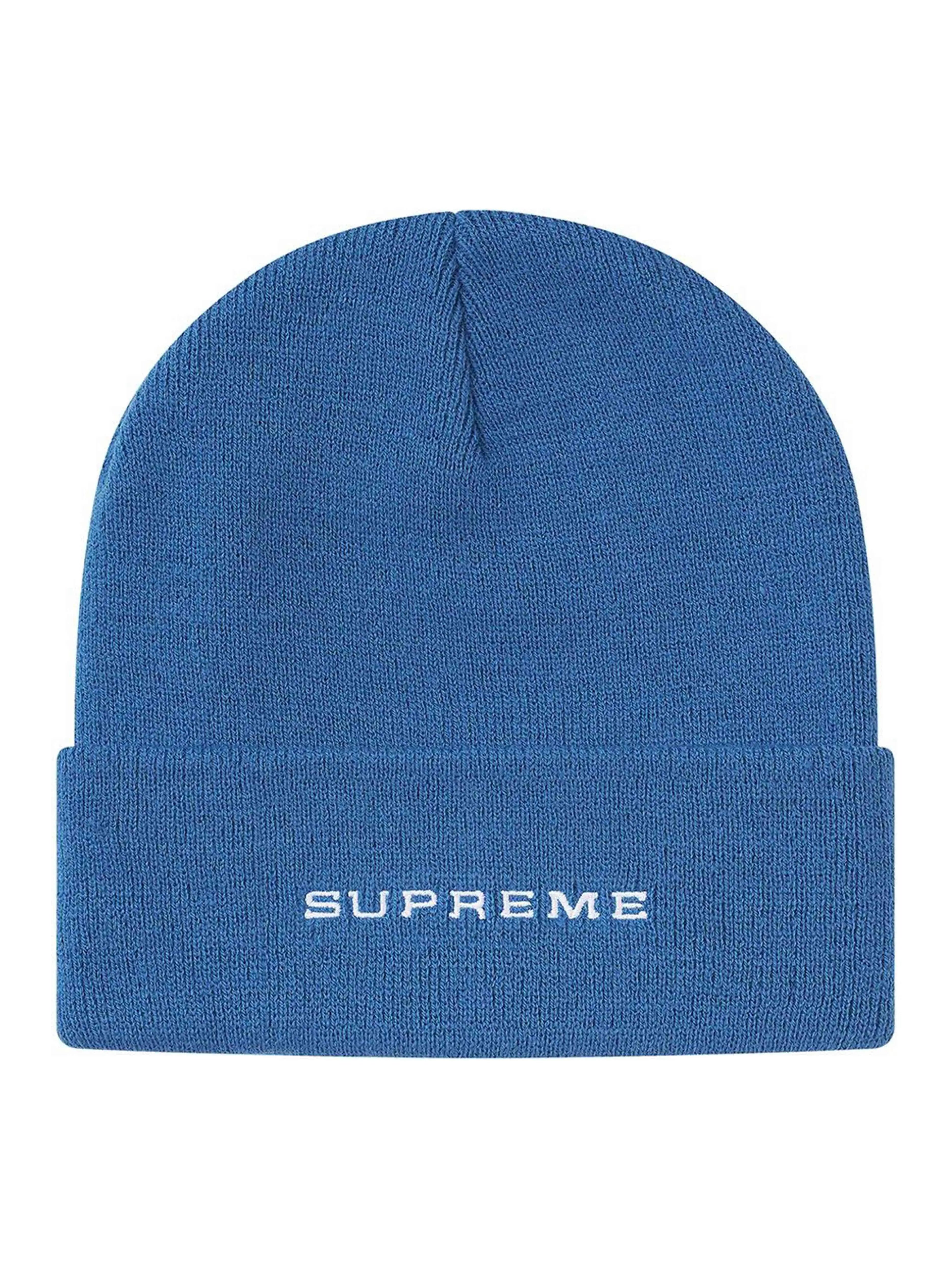 Image of Supreme Nike Snakeskin Beanie Blue [SS21] Prior