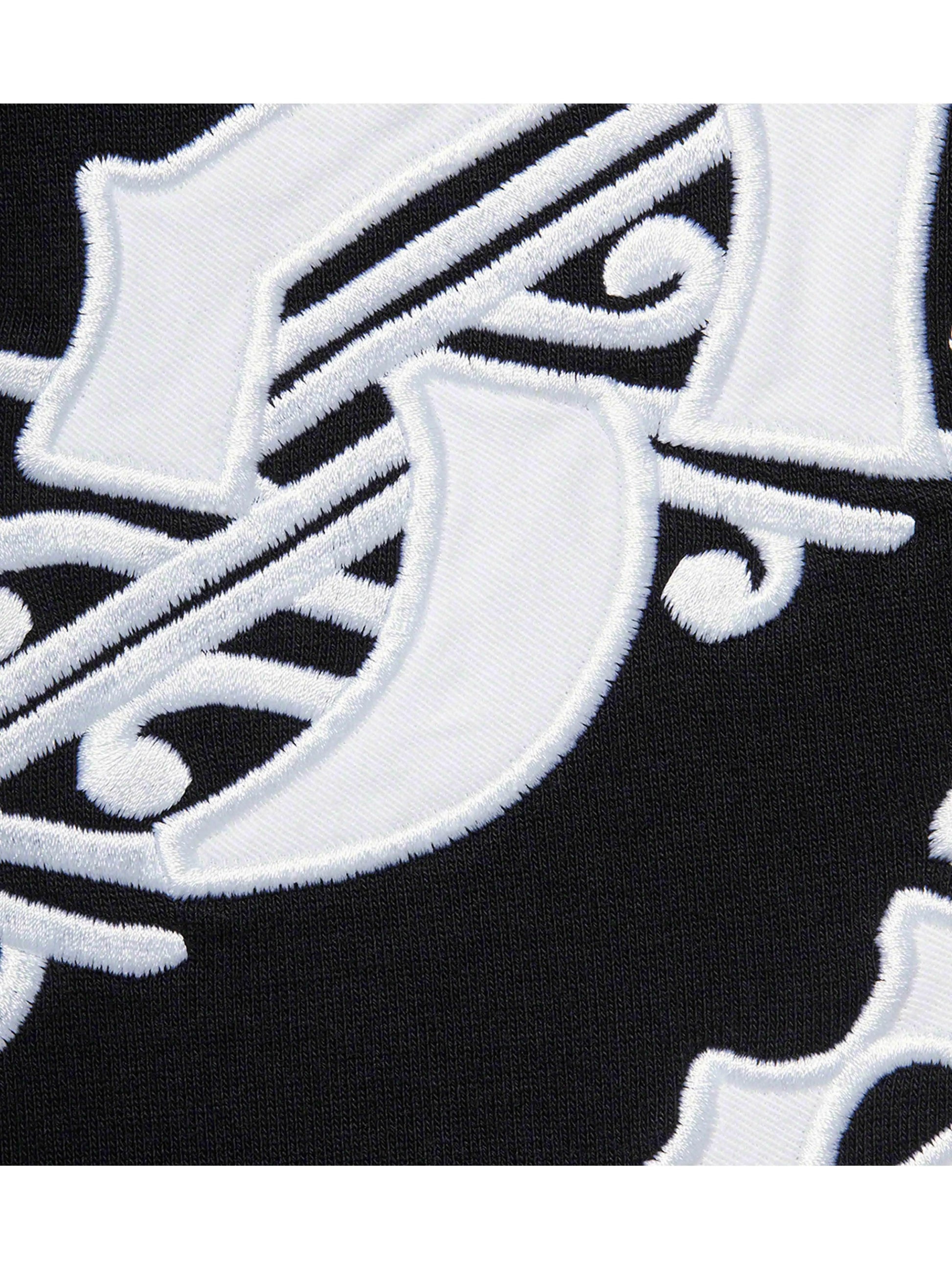 Supreme Old English Wrap Hoodie Black [SS21] Prior