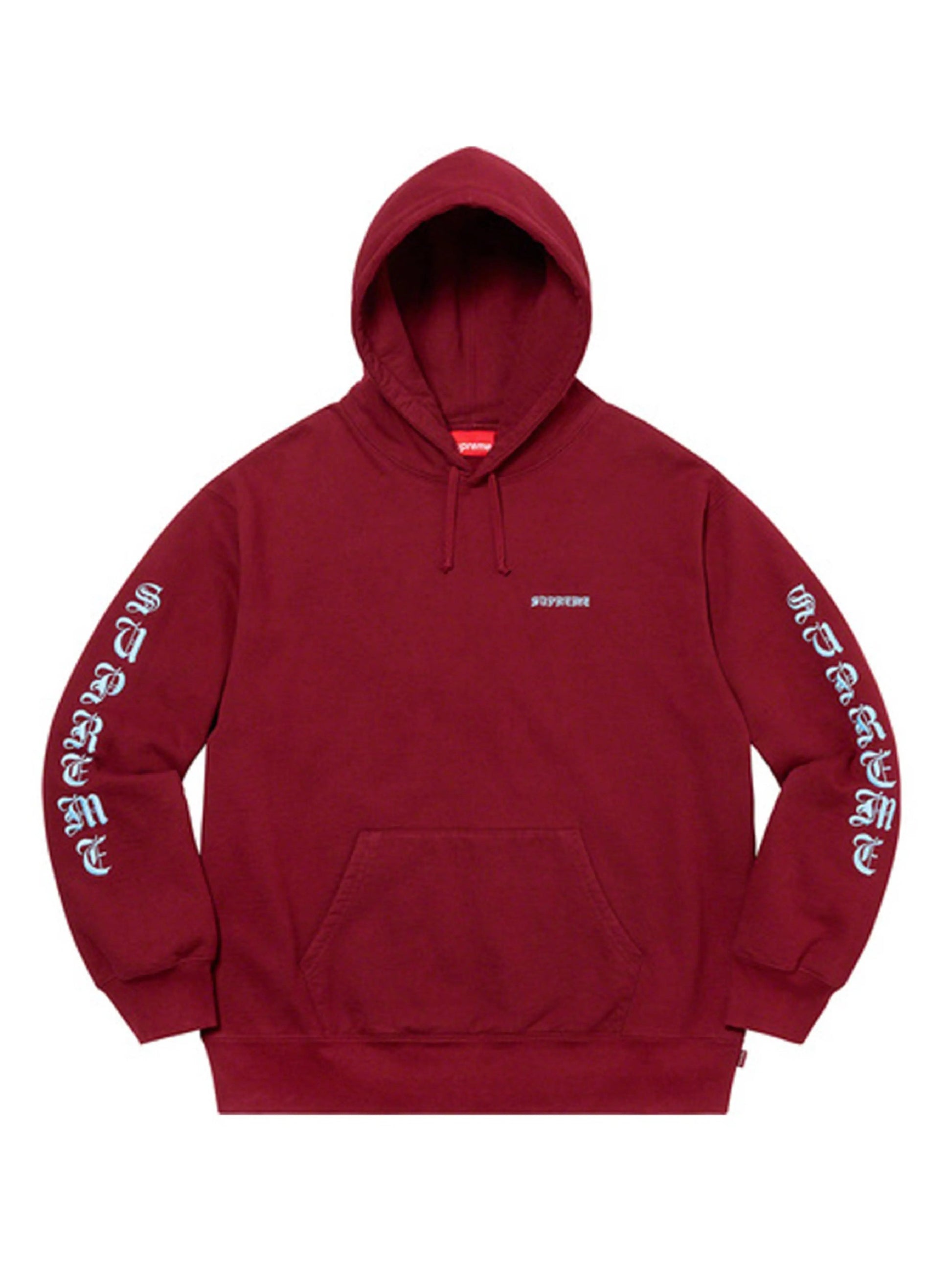 Supreme Peace Hooded Sweatshirt Cardinal [FW20] Prior