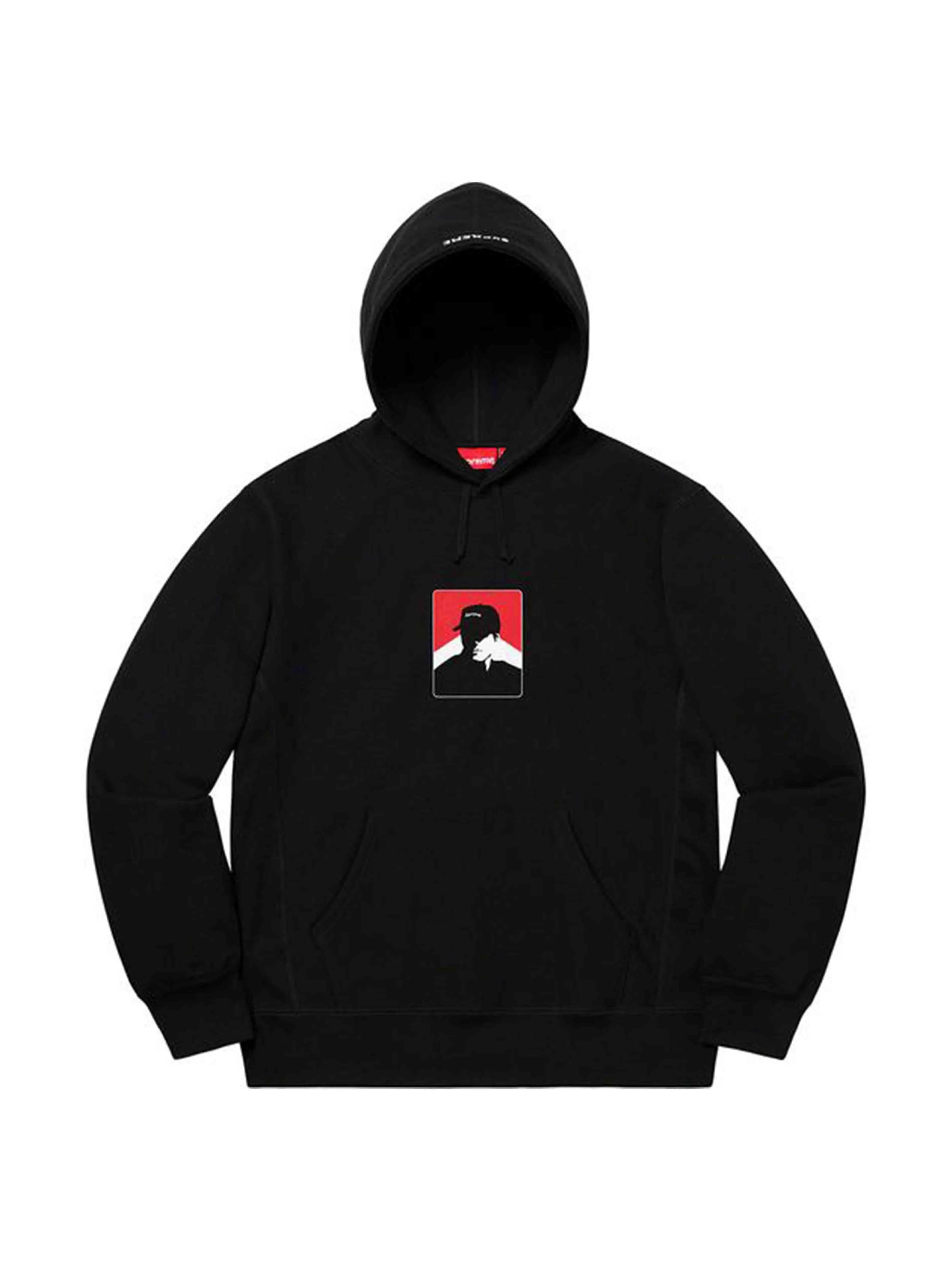 Image of Supreme Portrait Hoodie Black [FW20] Supreme