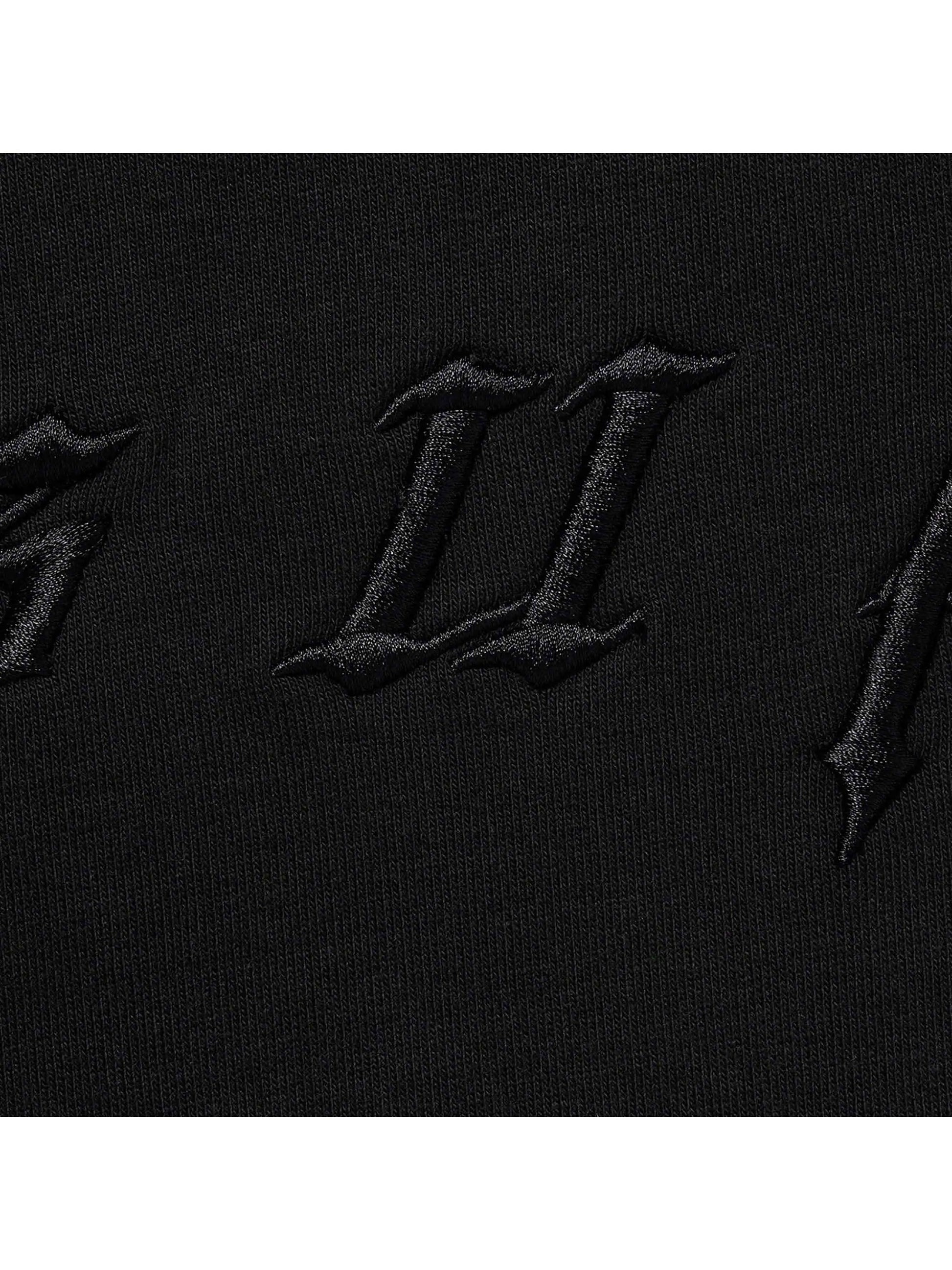 Supreme Raised Embroidery Hoodie Black (FW21) Prior