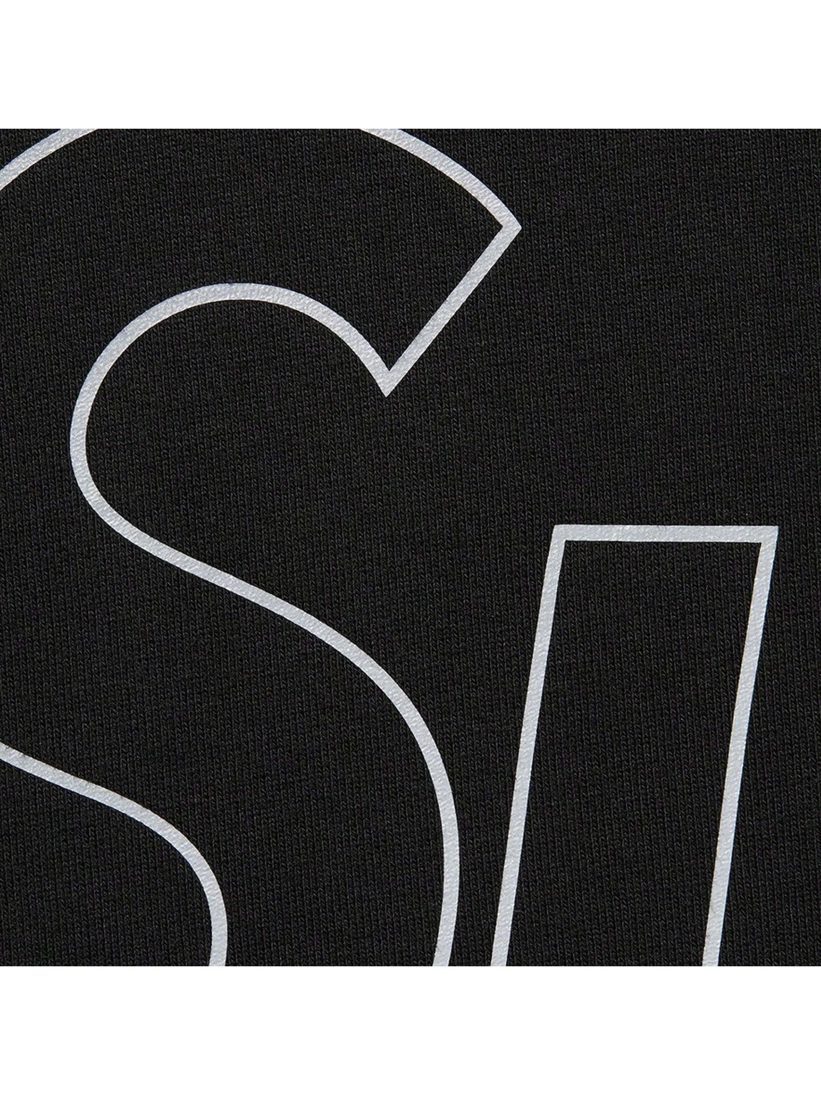 Image of Supreme Reflective Hooded Sweatshirt Black (FW21) Prior