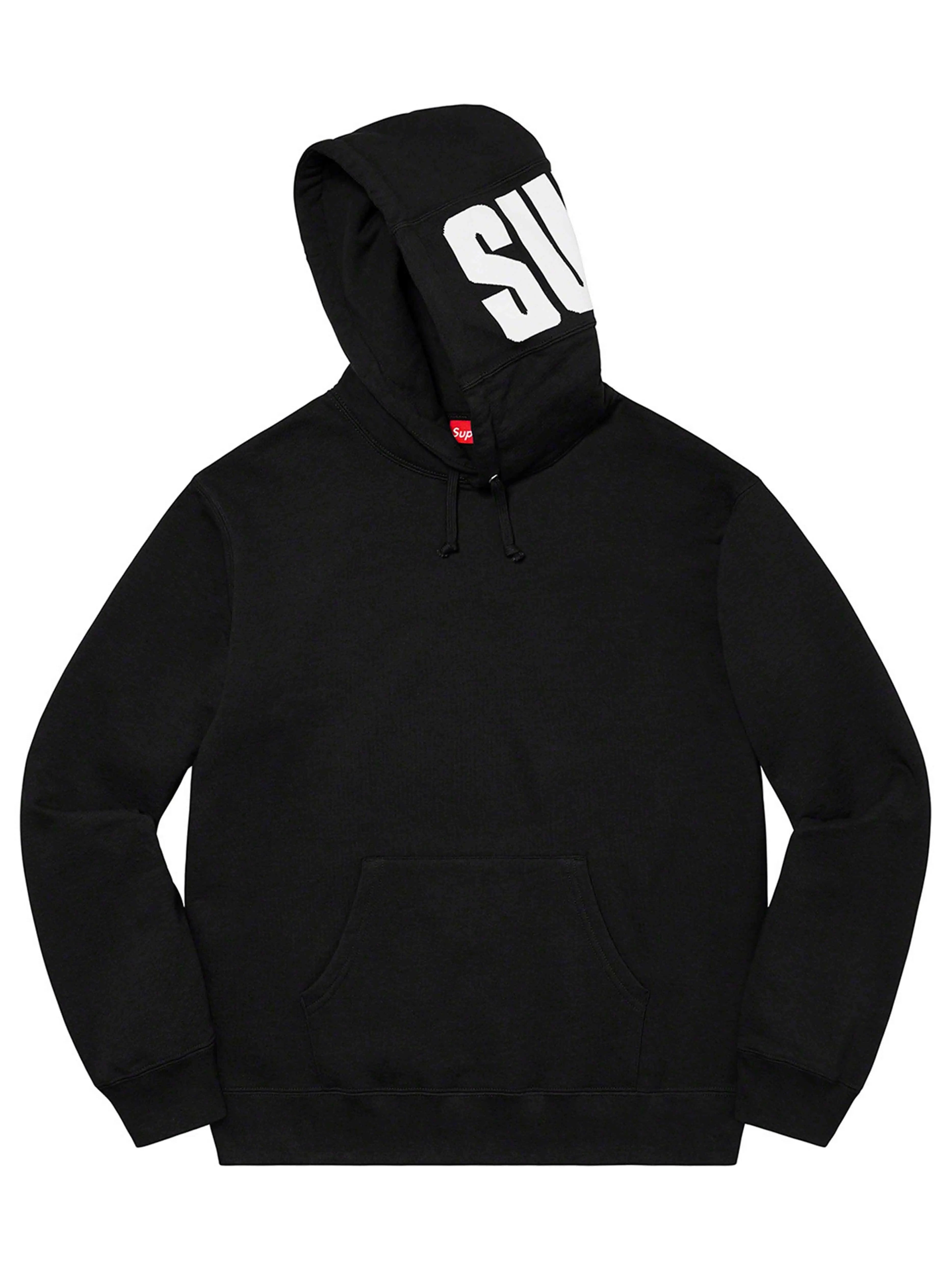 Image of Supreme Rib Hoodie Black [FW20] Prior