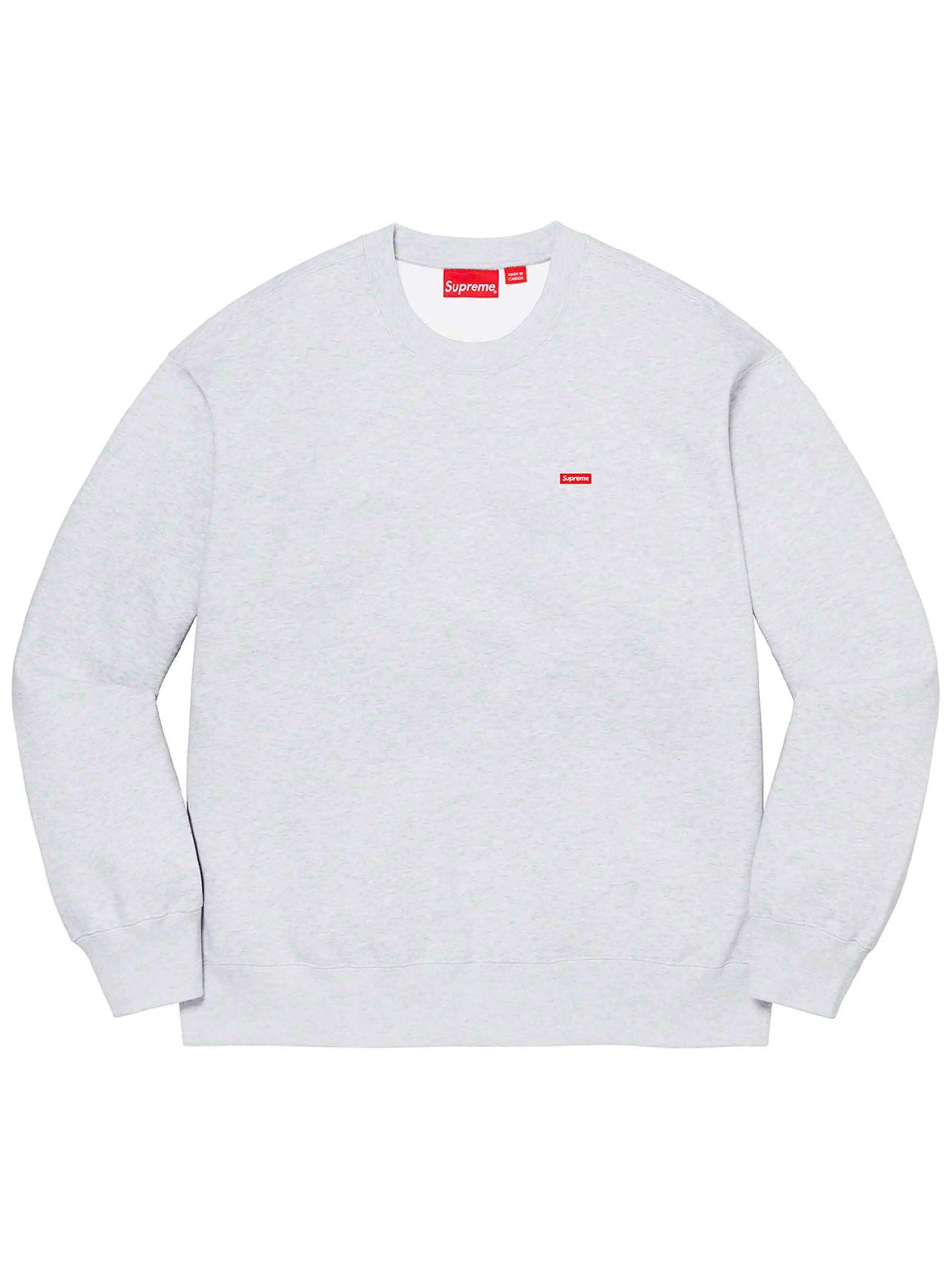 Supreme Small Box Crewneck Ash Grey (FW22) Prior