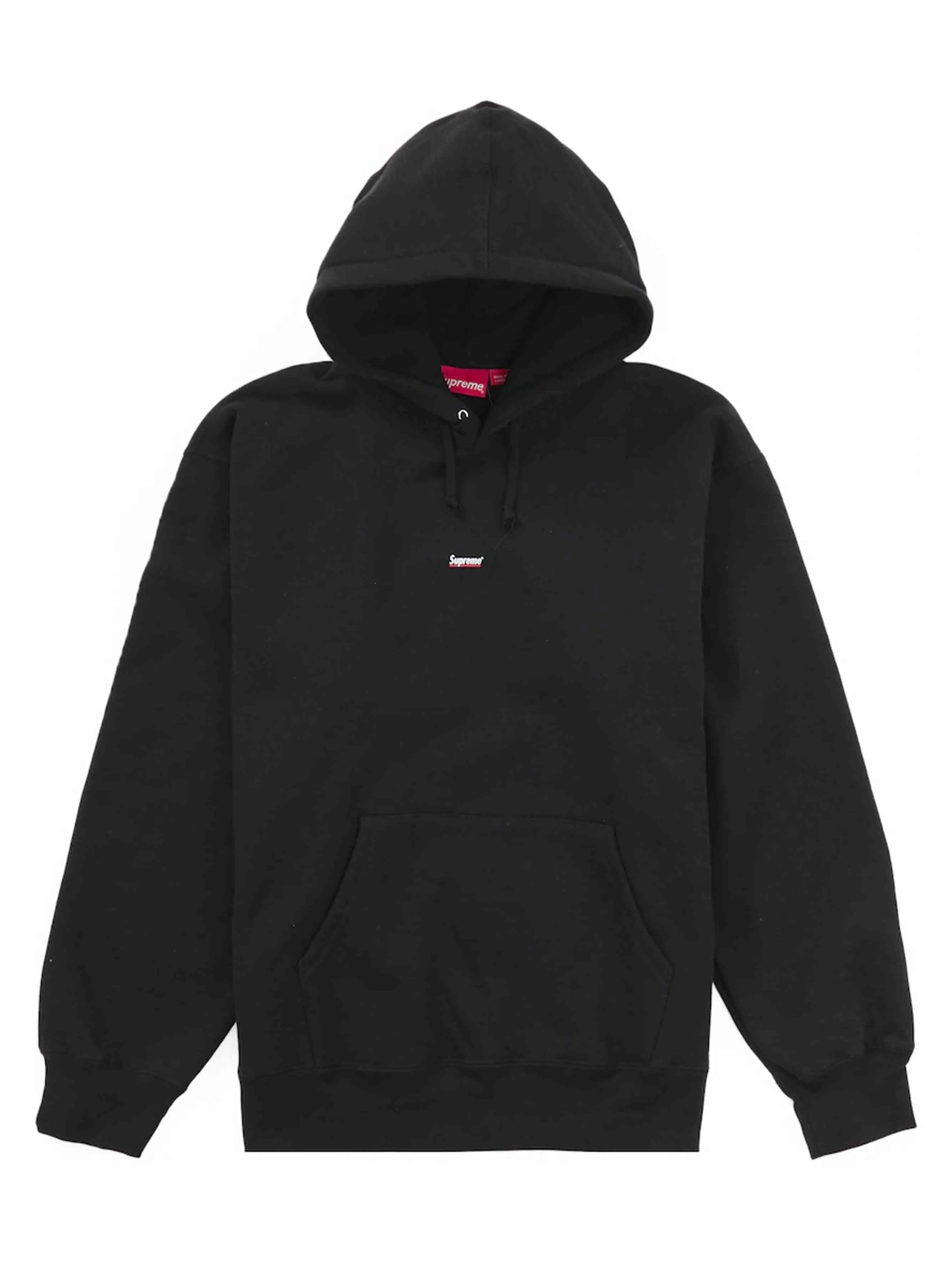Image of Supreme Underline Hoodie Black (FW22) Prior