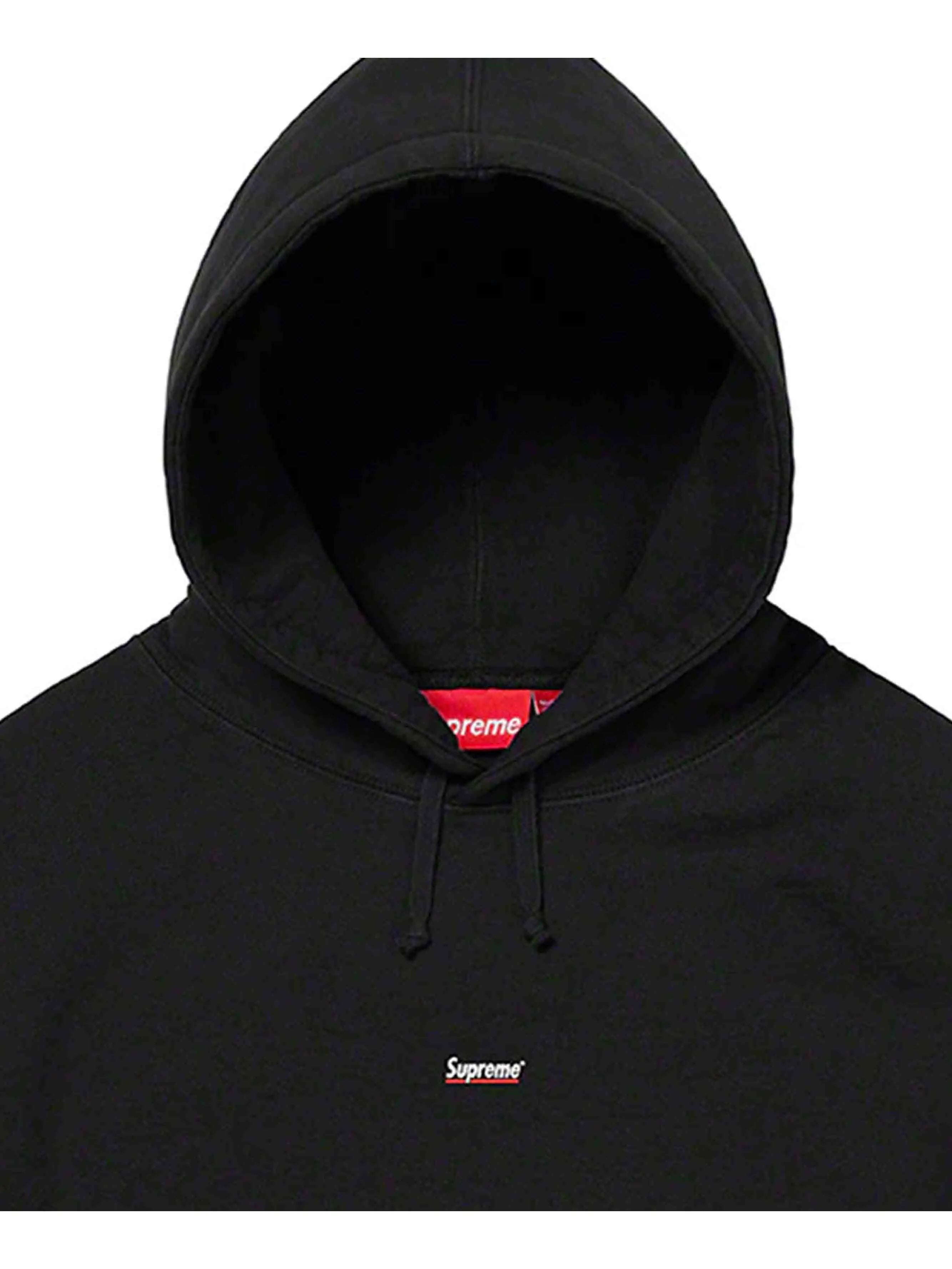 Image of Supreme Underline Hoodie Black (FW22) Prior