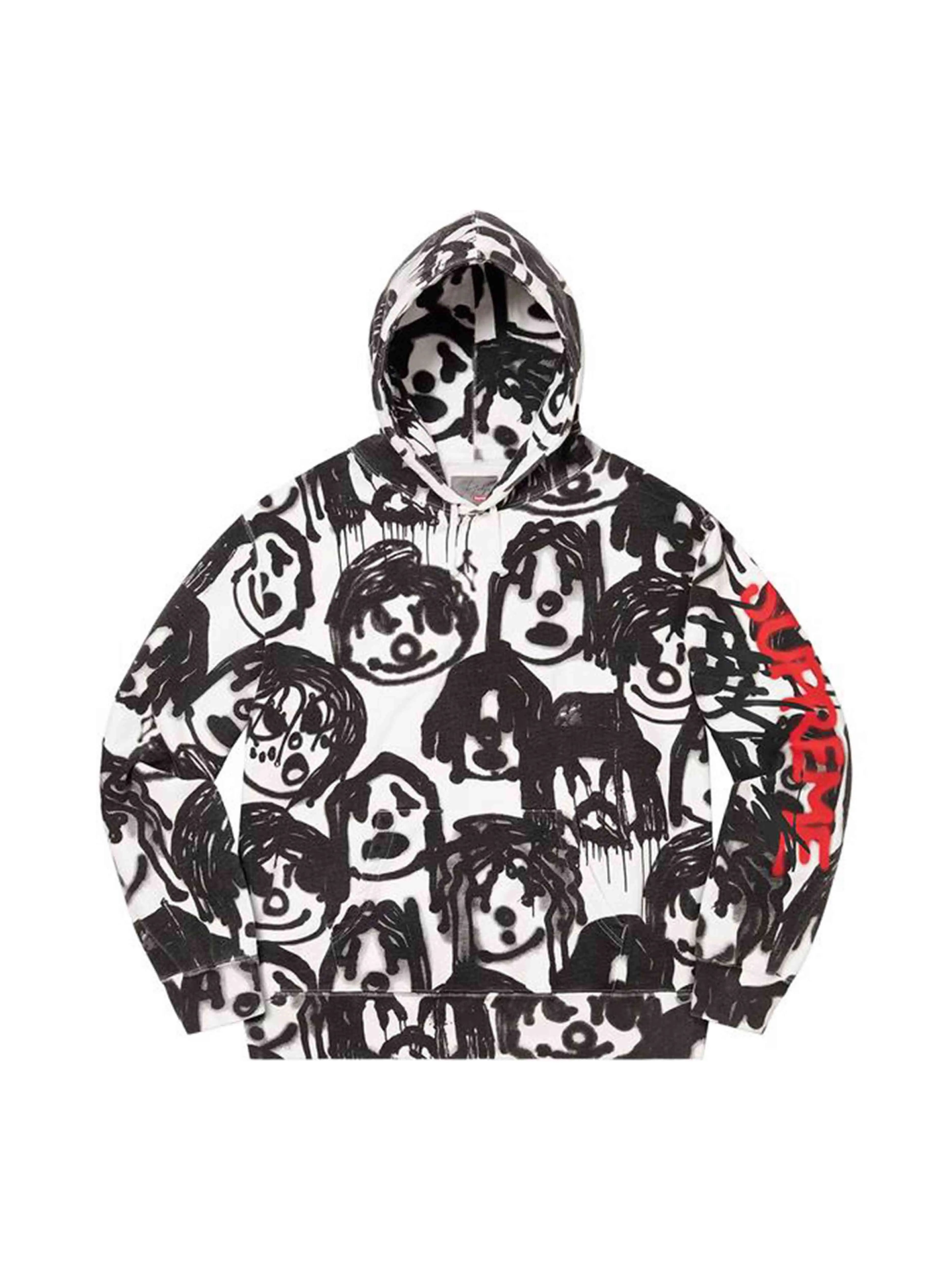 Image of Supreme Yohji Yamamoto Hoodie White Supreme