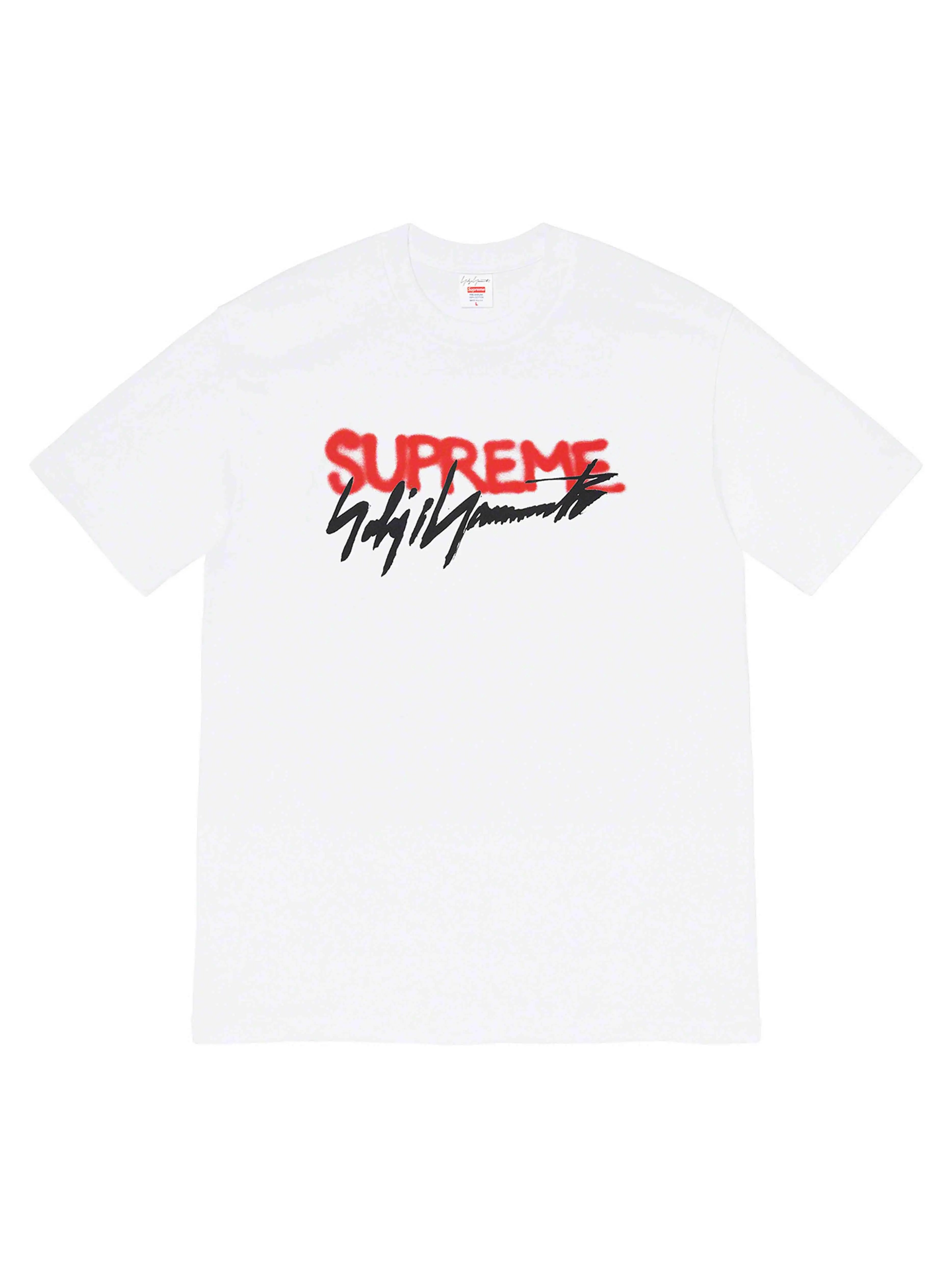 Image of Supreme Yohji Yamamoto Logo Tee White [FW20] Prior