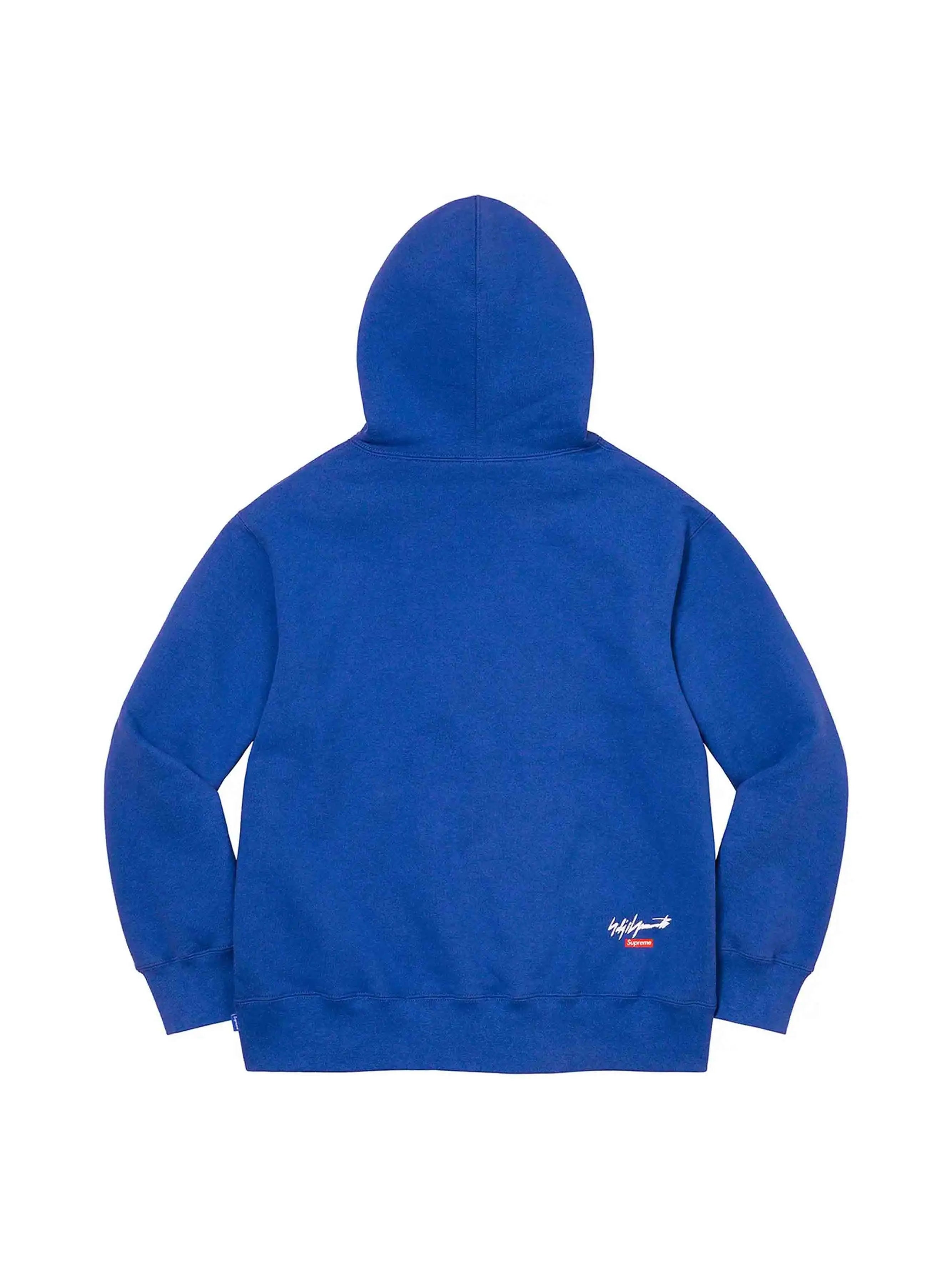 Image of Supreme Yohji Yamamoto TEKKEN Hooded Sweatshirt Royal - Prior