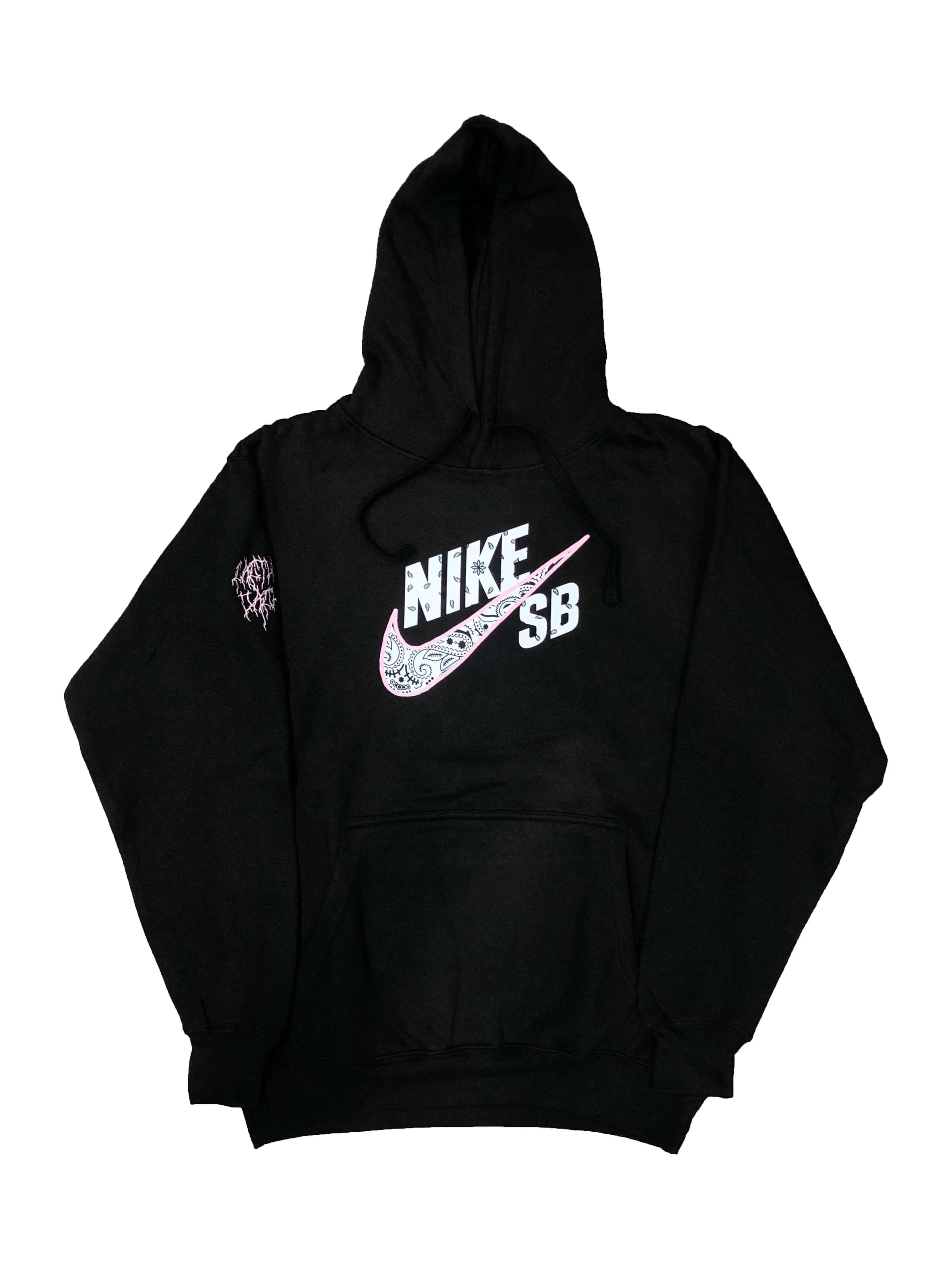 Image of Travis Scott Cactus Jack For Nike SB Hoodie Black Travis Scott