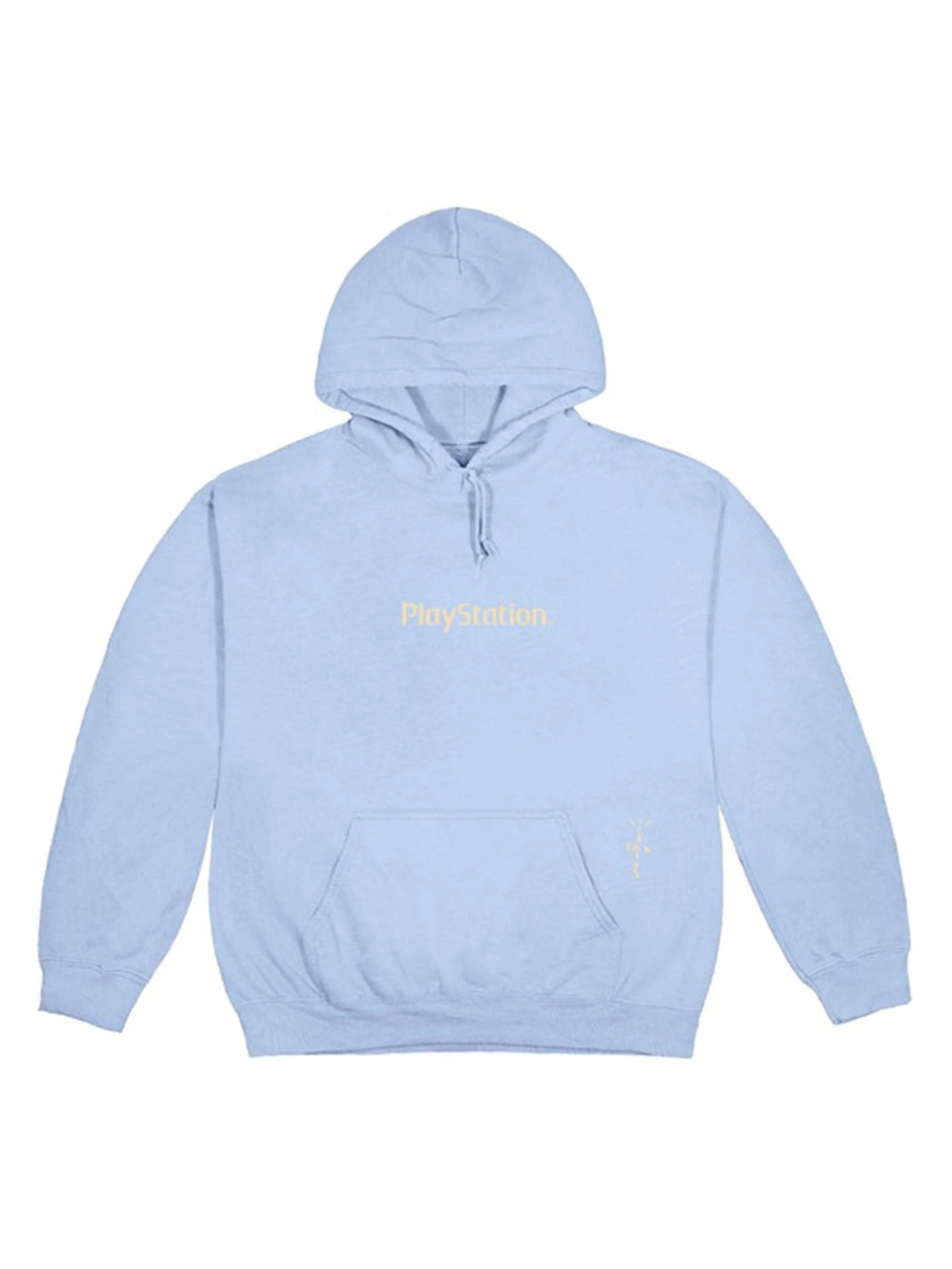 Travis Scott Motherboard I Hoodie Light Blue Prior