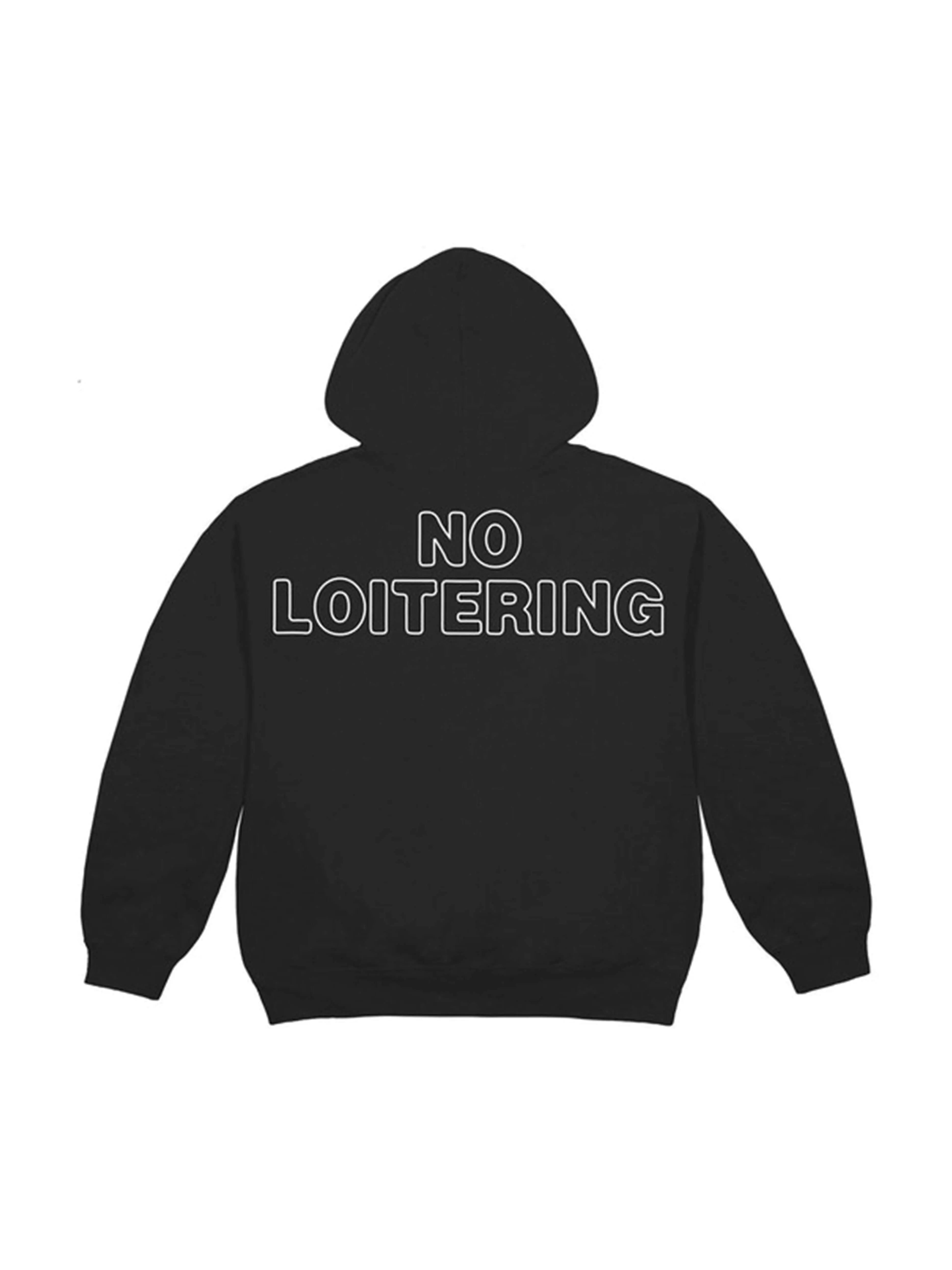 Image of Travis Scott No Loitering Hoodie Black Nike
