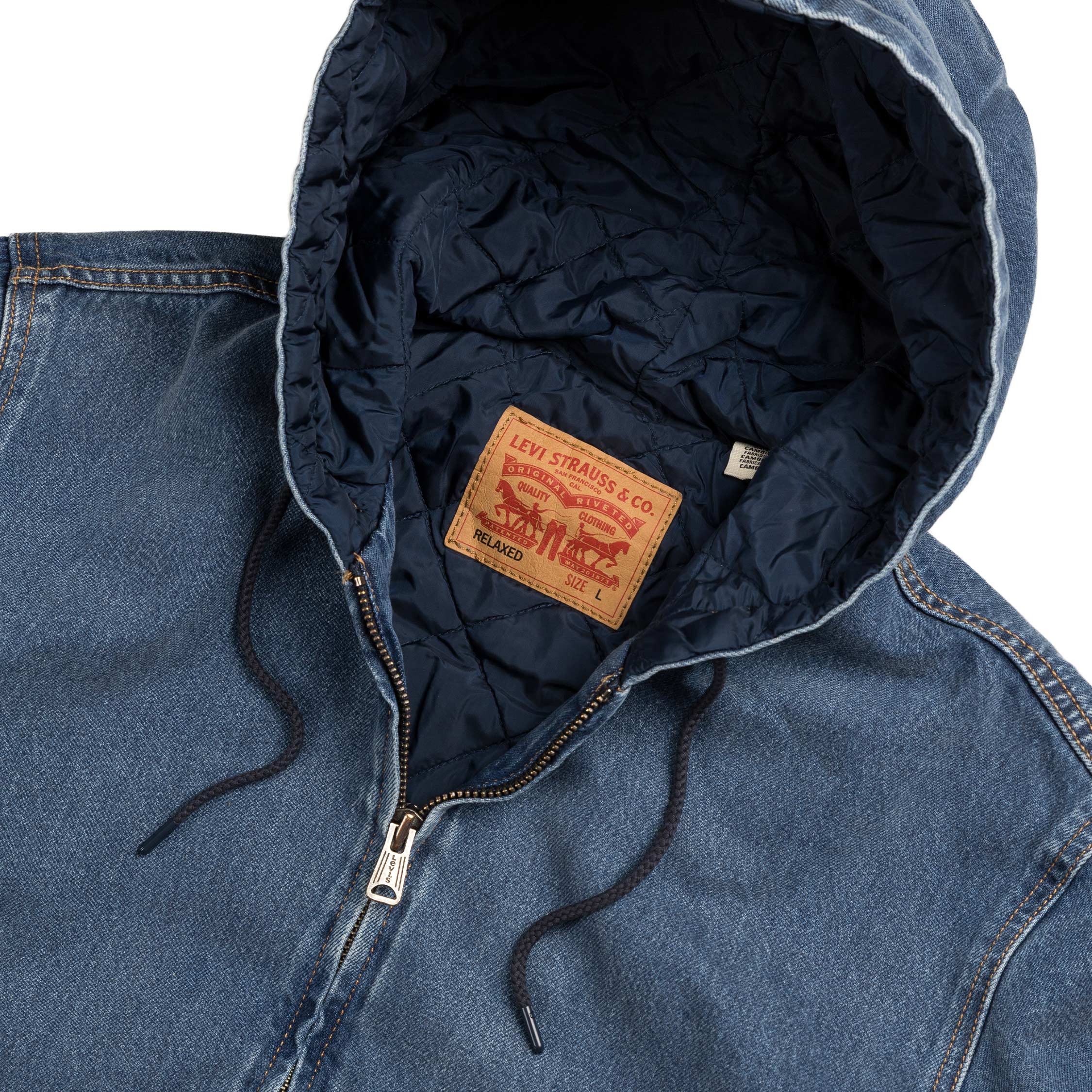 Image of Levi's Portrero Denim Hoodie