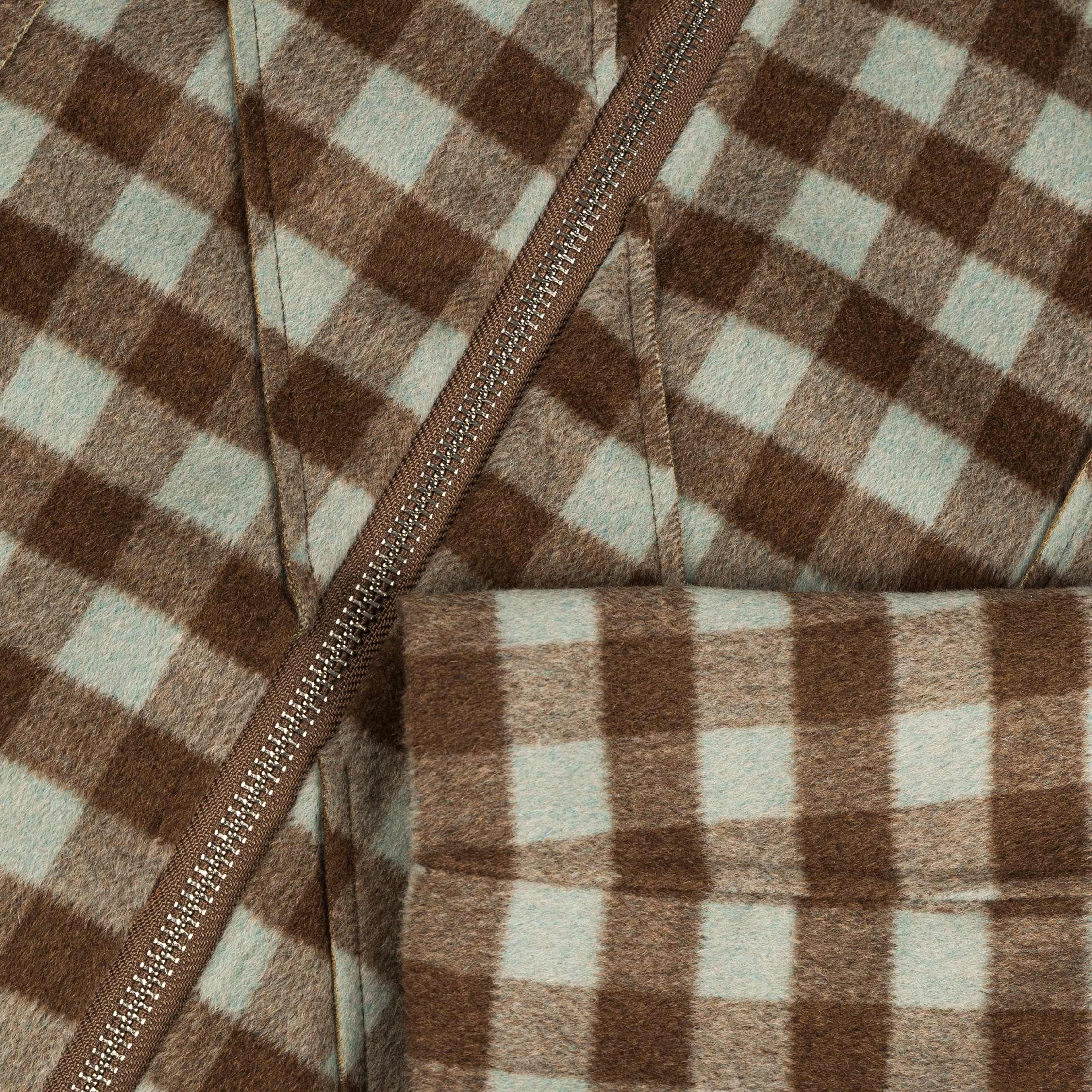 Image of New Amsterdam Surf Association Wool Check Overshirt