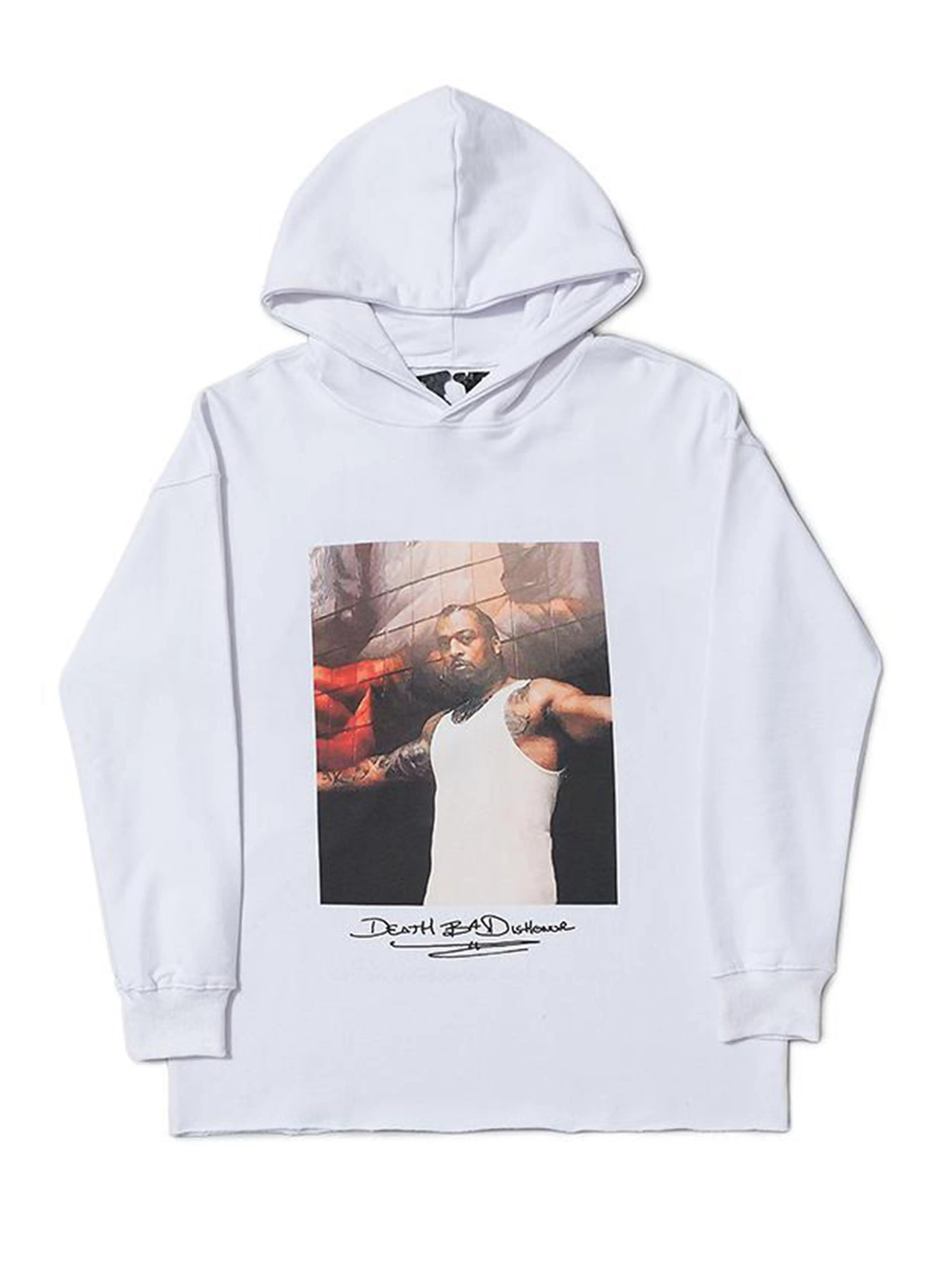 Image of Vlone Big Meech BMF Hoodie White Prior