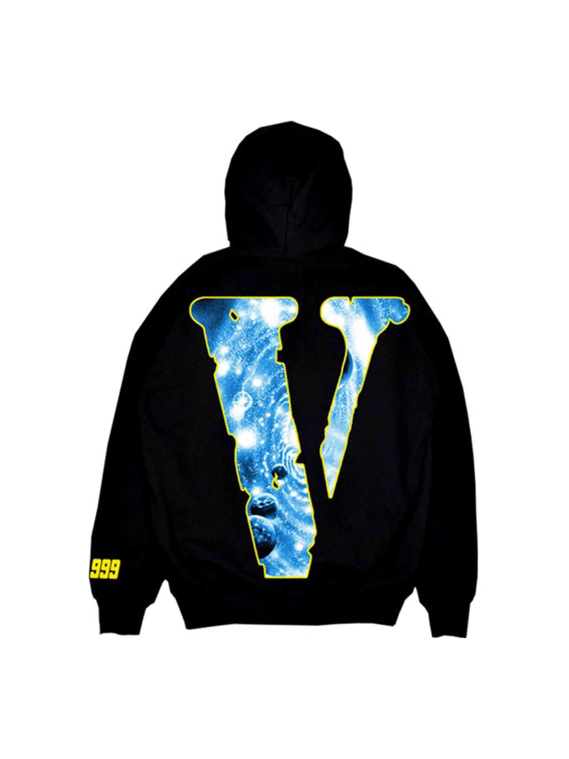 Vlone x Juice Wrld Cosmic Hoodie Black Vlone