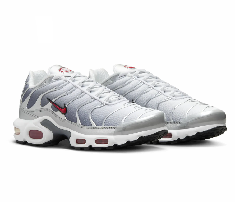 Image of Women's Nike Air Max Plus TN (Silver/Red)